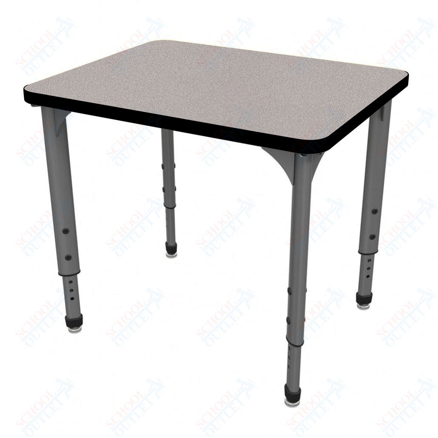 Marco Apex Series Rectangle Student Desk 20" x 30" Adjustable Height 21"-30" (38-2223-MA)