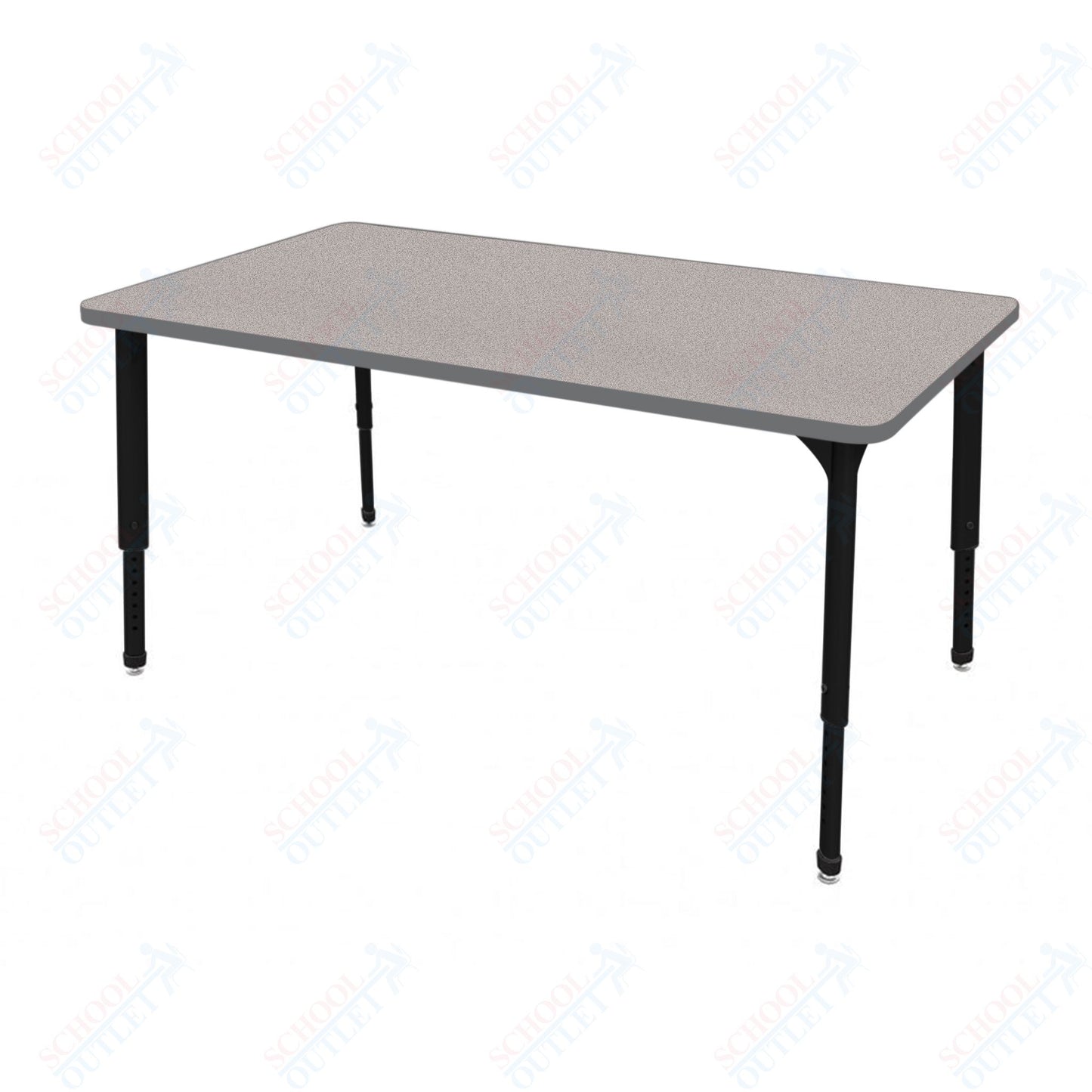 Marco Apex Series Rectangle School Activity Table 24" x 54" Adjustable Height 21"-30" (38-2225-MA)