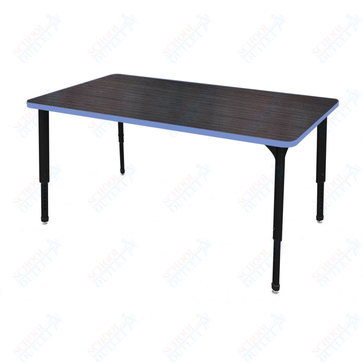 Marco Apex Series Rectangle School Activity Table 24" x 54" Adjustable Height 21"-30" (38-2225-MA)