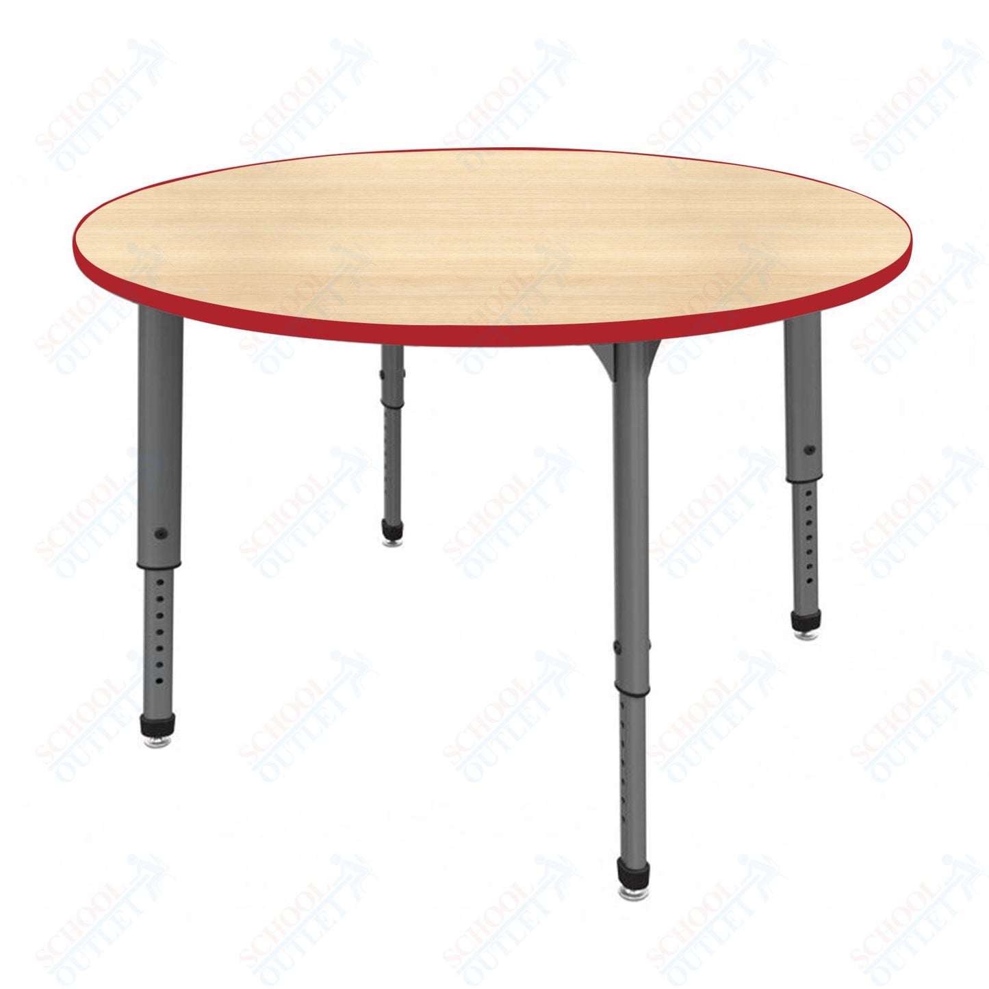 Marco Apex Series 36" Round School Activity Table Adjustable Height 21"-30" (38-2244-MA)