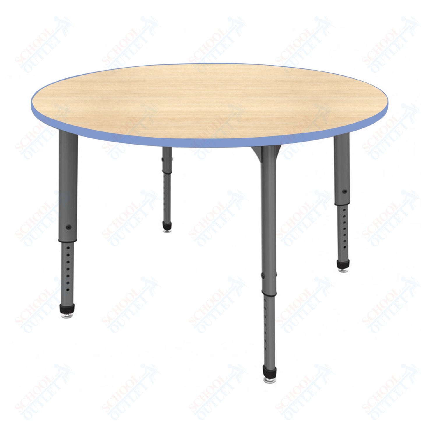 Marco Apex Series 36" Round School Activity Table Adjustable Height 21"-30" (38-2244-MA)