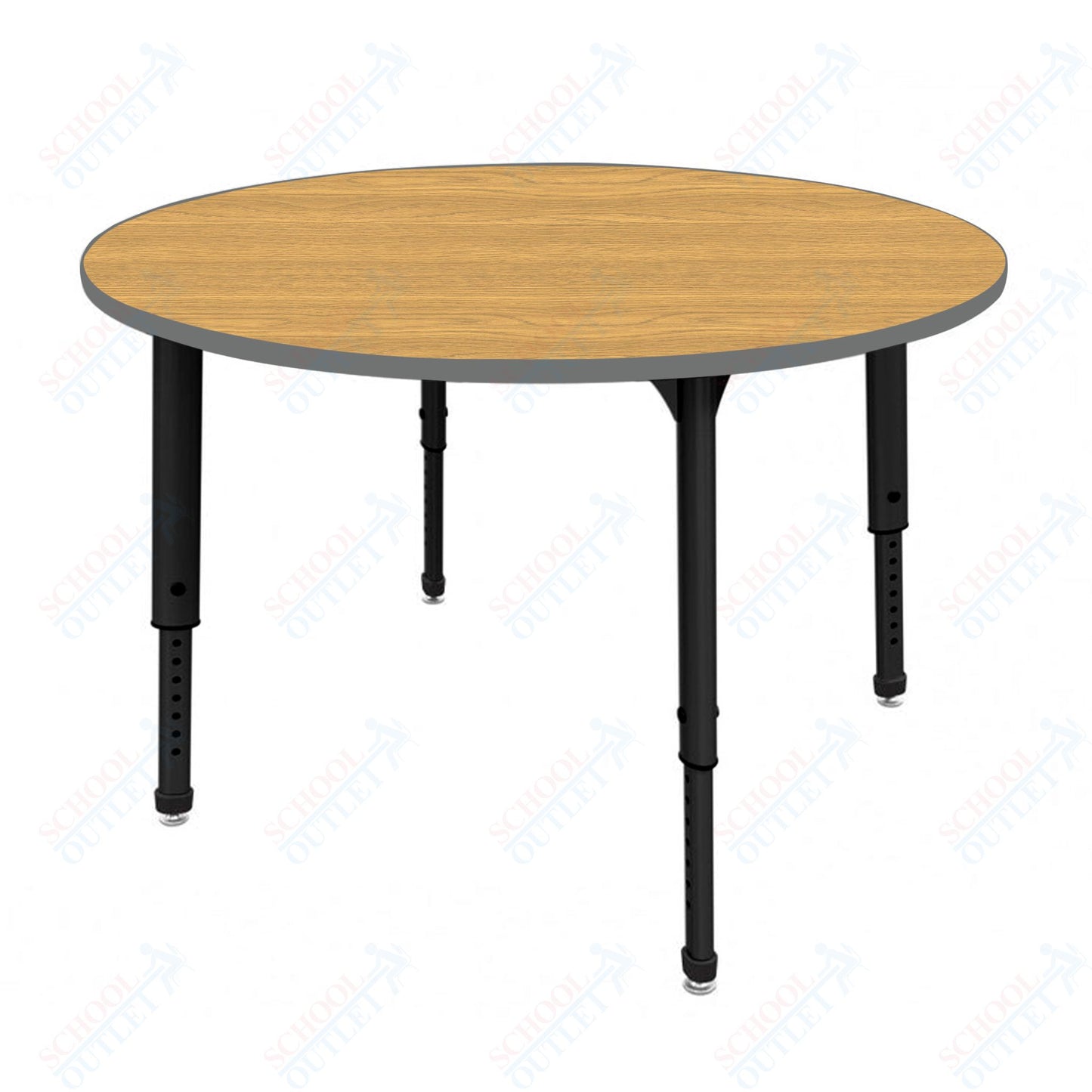 Marco Apex Series 36" Round School Activity Table Adjustable Height 21"-30" (38-2244-MA)