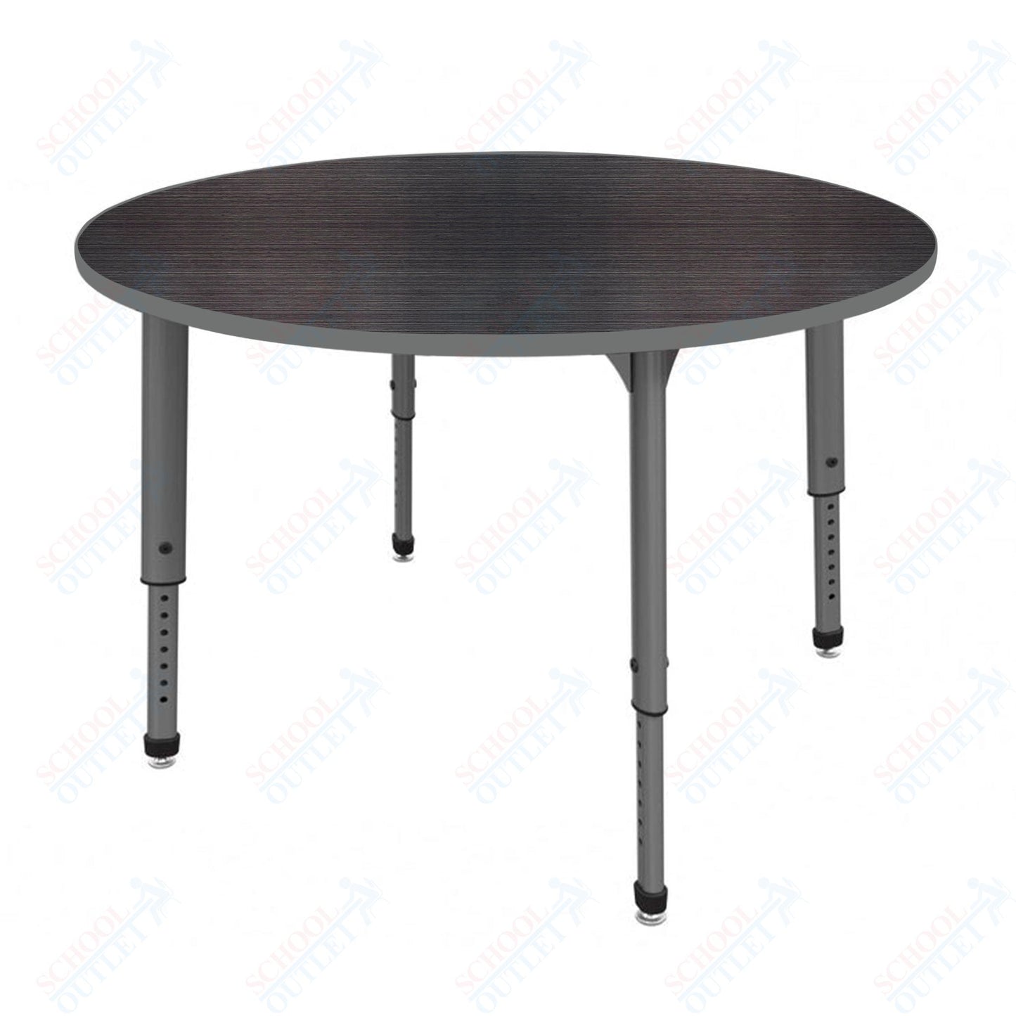 Marco Apex Series 36" Round School Activity Table Adjustable Height 21"-30" (38-2244-MA)