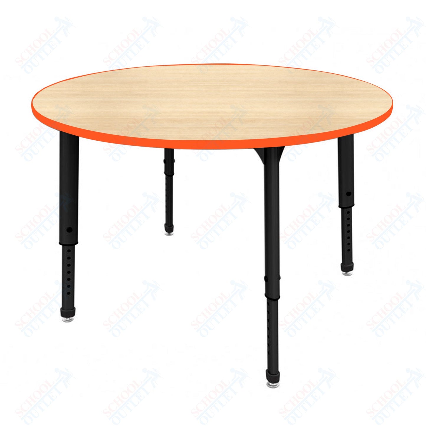 Marco Apex Series 36" Round School Activity Table Adjustable Height 21"-30" (38-2244-MA)