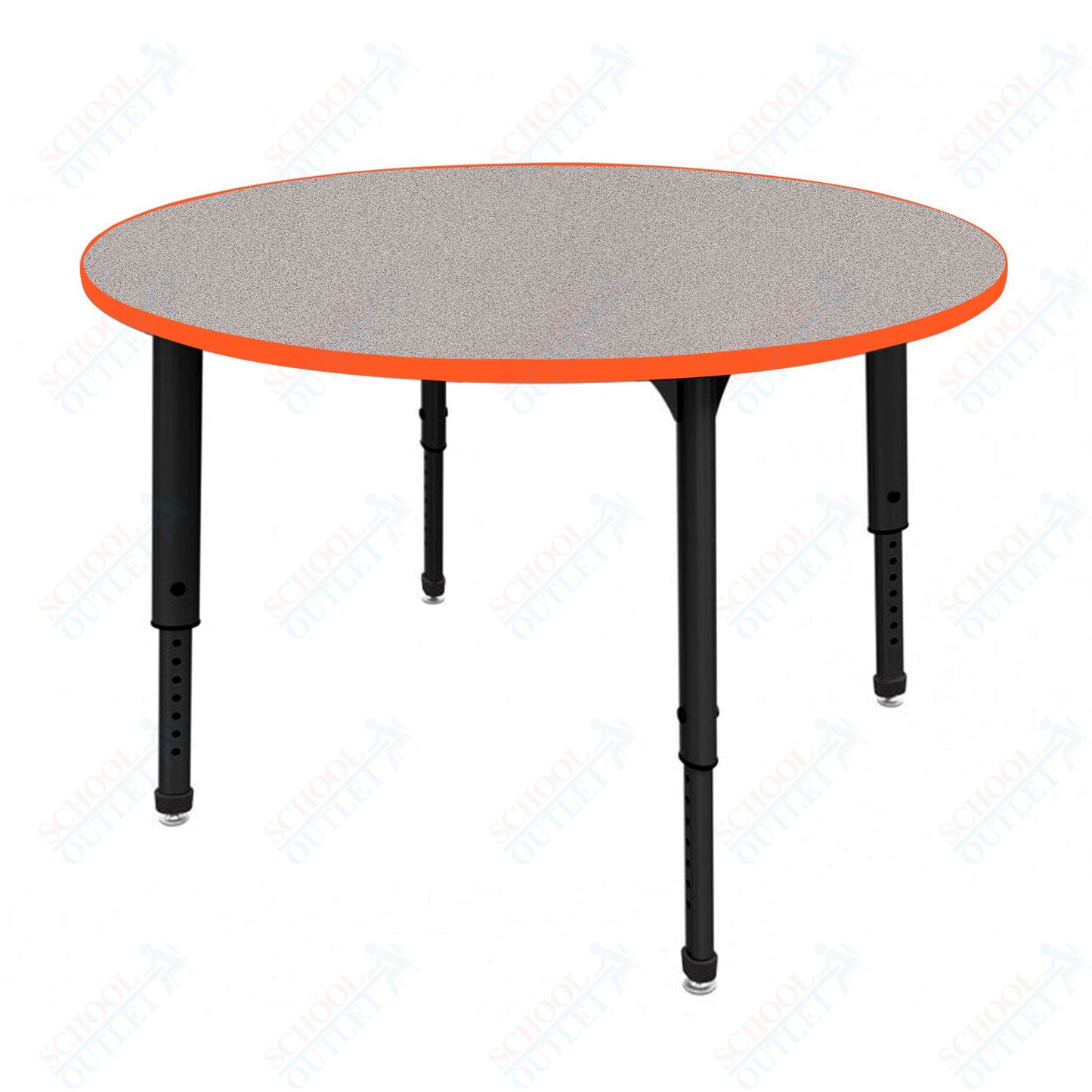 Marco Apex Series 36" Round School Activity Table Adjustable Height 21"-30" (38-2244-MA)