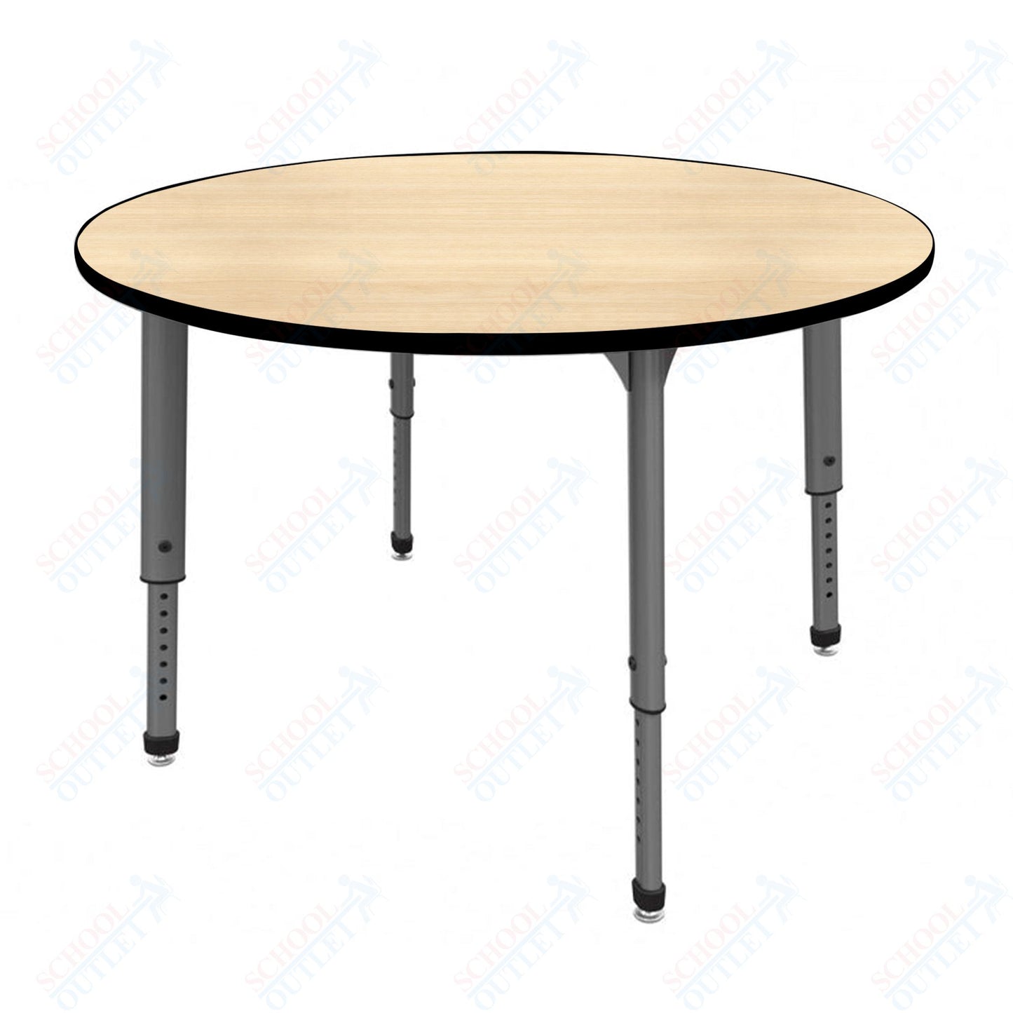 Marco Apex Series 42" Round School Activity Table Adjustable Height 21"-30" (38-2245-MA)