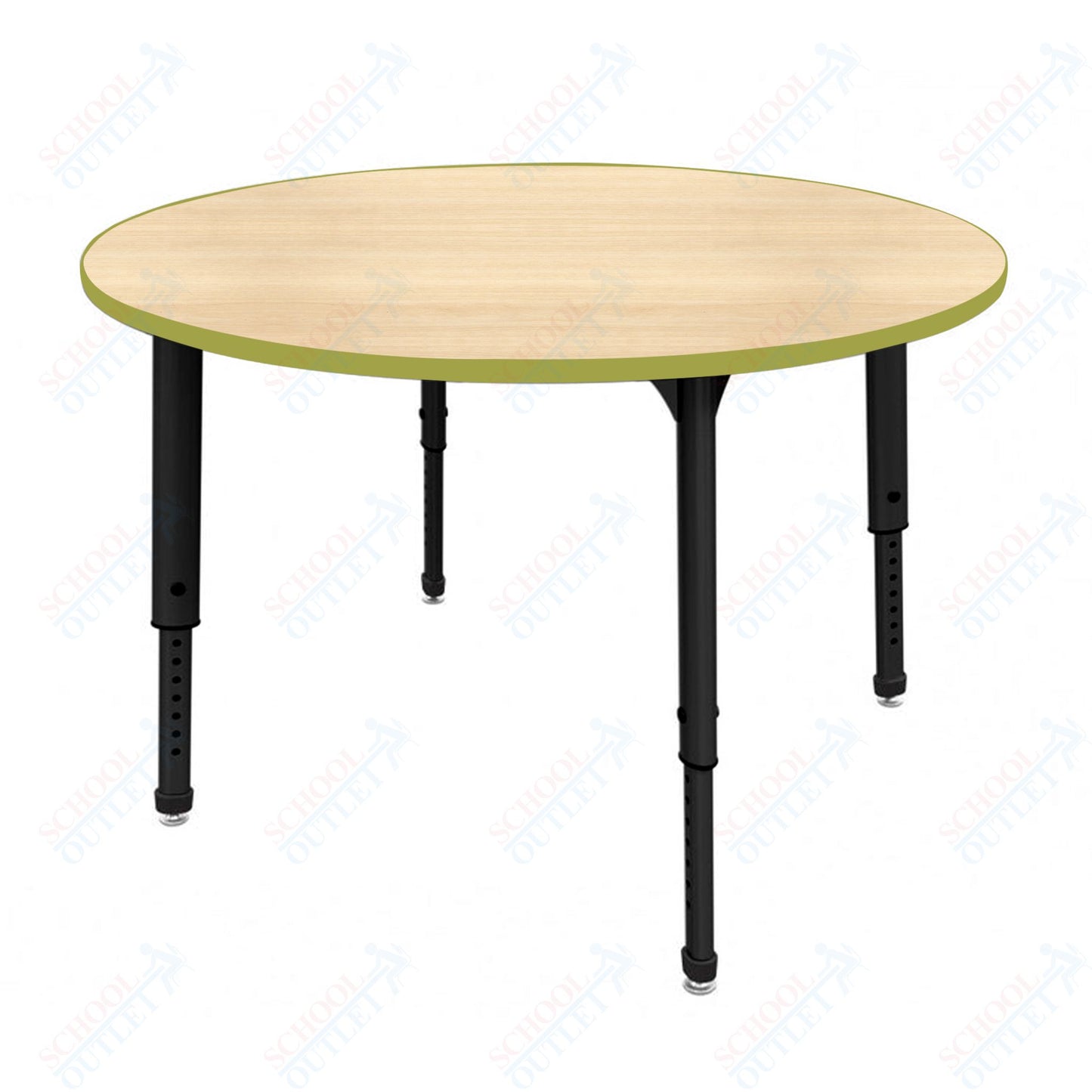 Marco Apex Series 42" Round School Activity Table Adjustable Height 21"-30" (38-2245-MA)