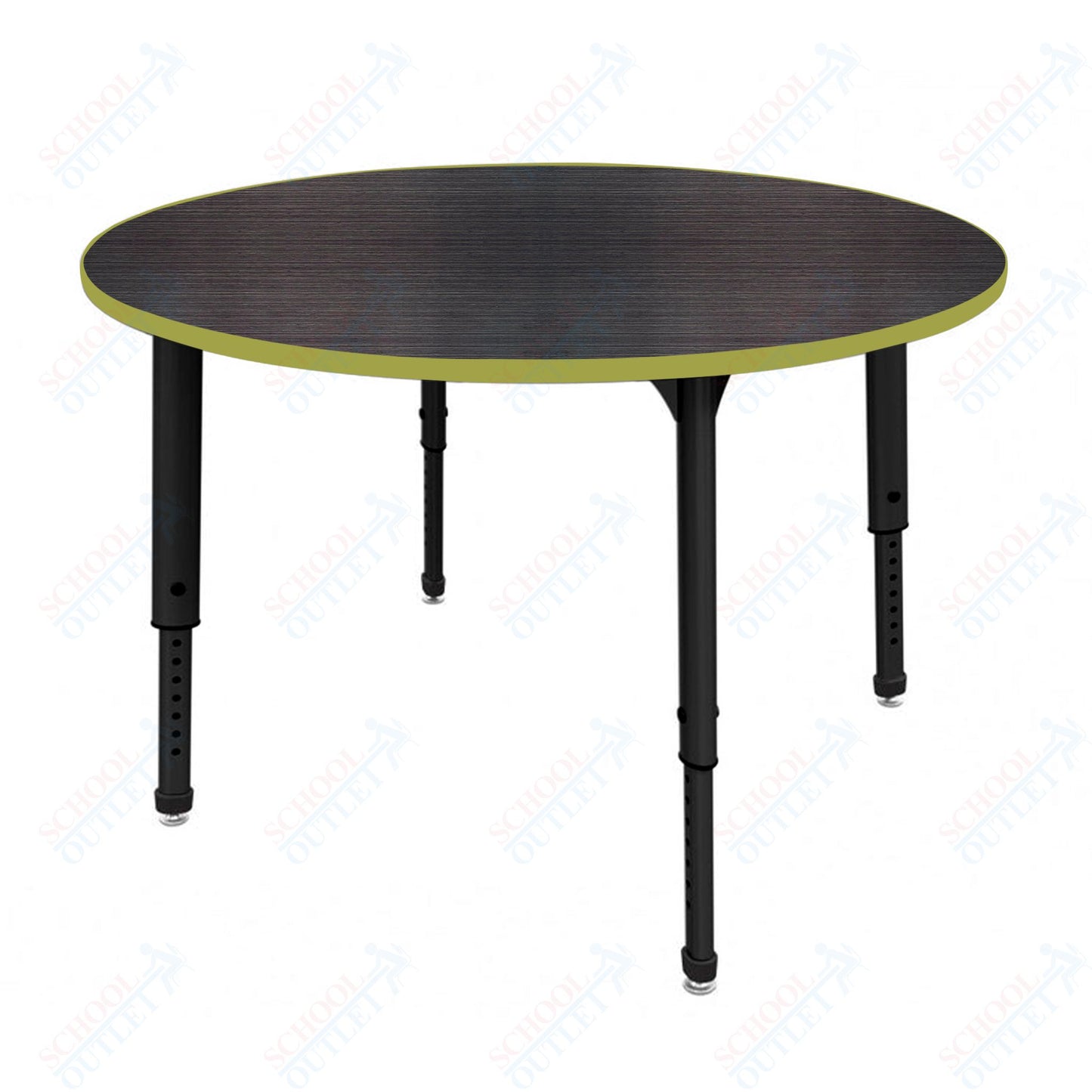 Marco Apex Series 42" Round School Activity Table Adjustable Height 21"-30" (38-2245-MA)