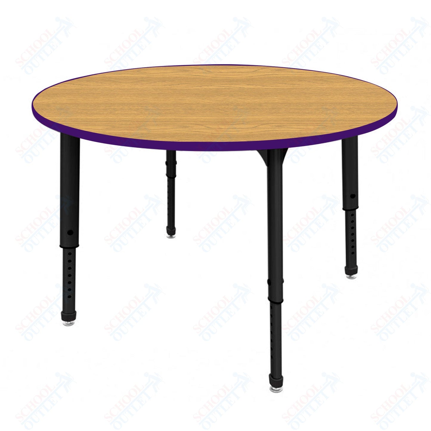 Marco Apex Series 42" Round School Activity Table Adjustable Height 21"-30" (38-2245-MA)