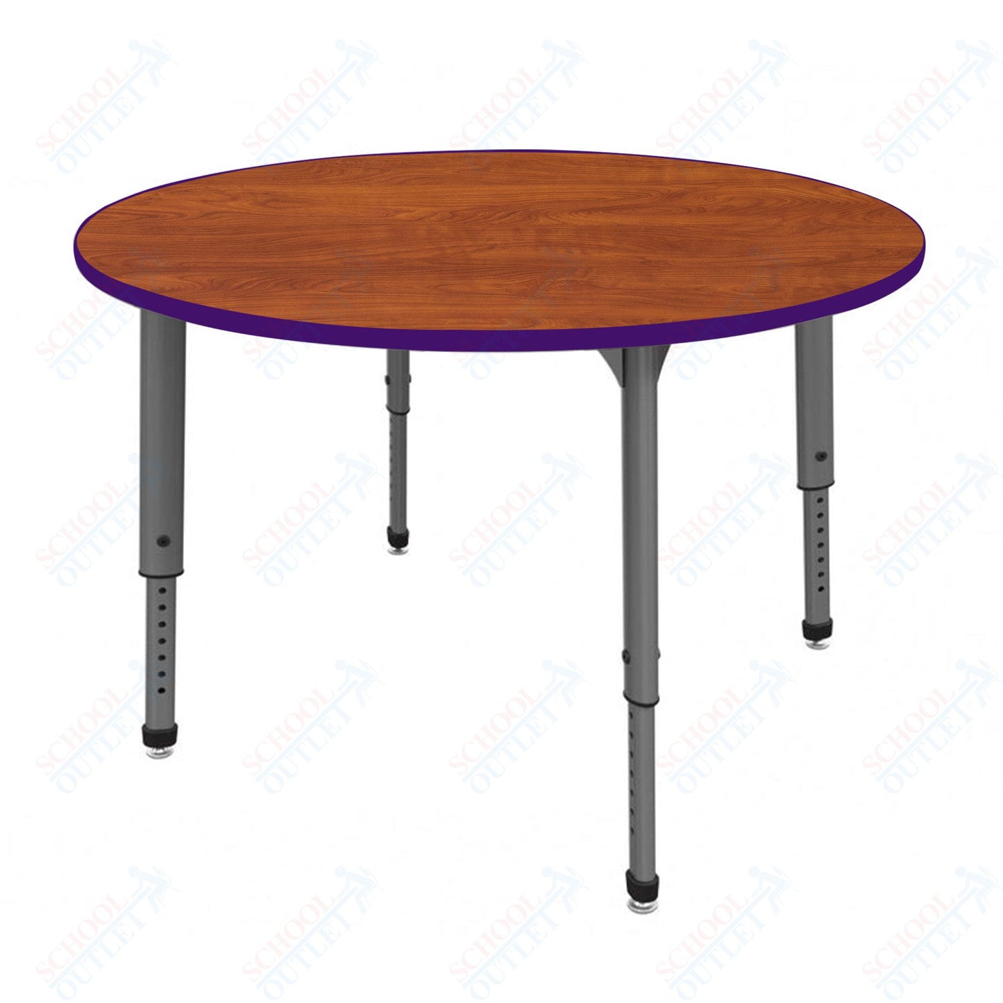 Marco Apex Series 42" Round School Activity Table Adjustable Height 21"-30" (38-2245-MA)