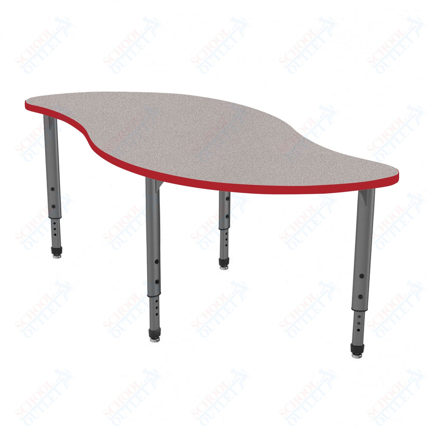 Marco Apex Series Veer School Activity Table 30" x 60" Adjustable Height 21"-30" (38-2255-MA)