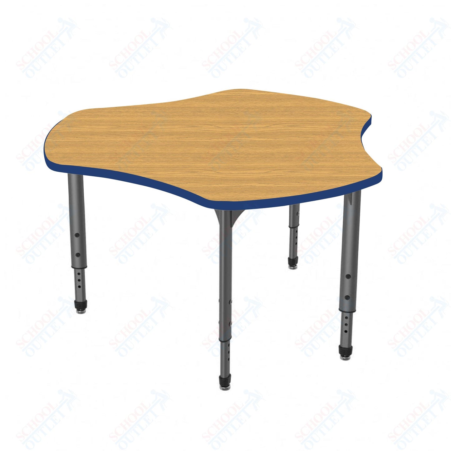 Marco Apex Series 48" Triad School Activity Table Adjustable Height 21"-30" (38-2264-MA)