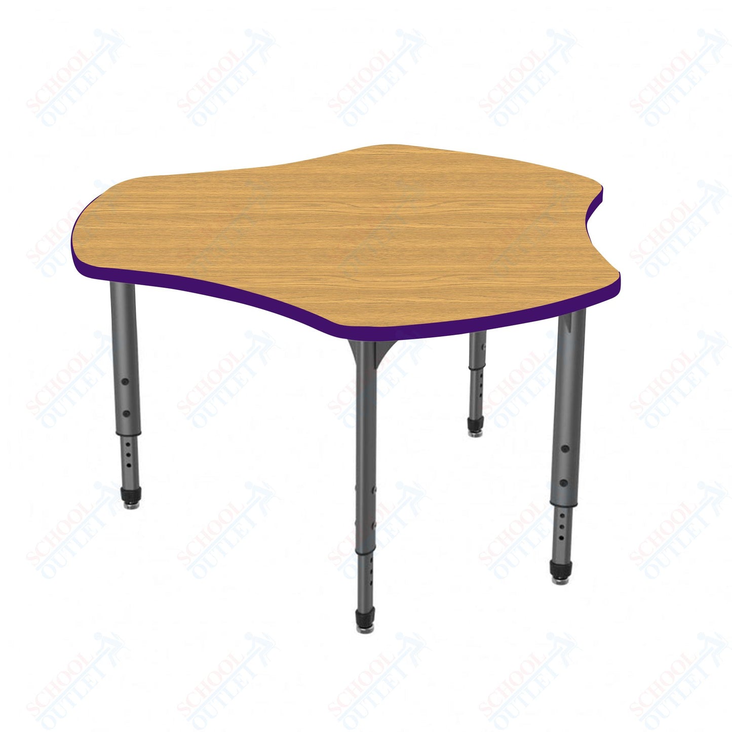 Marco Apex Series 48" Triad School Activity Table Adjustable Height 21"-30" (38-2264-MA)