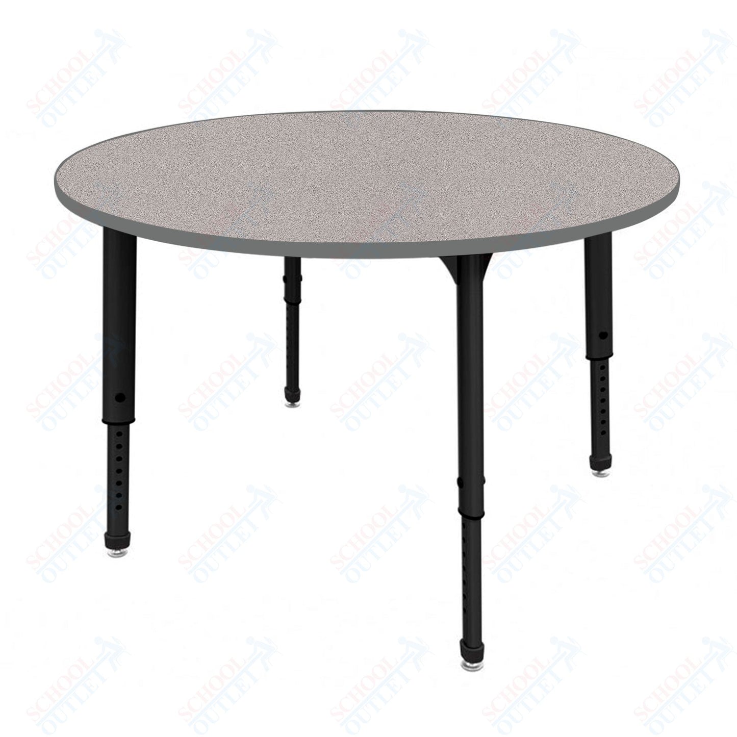 Marco Apex Series 48" Round School Activity Table Adjustable Height 21"-30" (38-2266-MA)