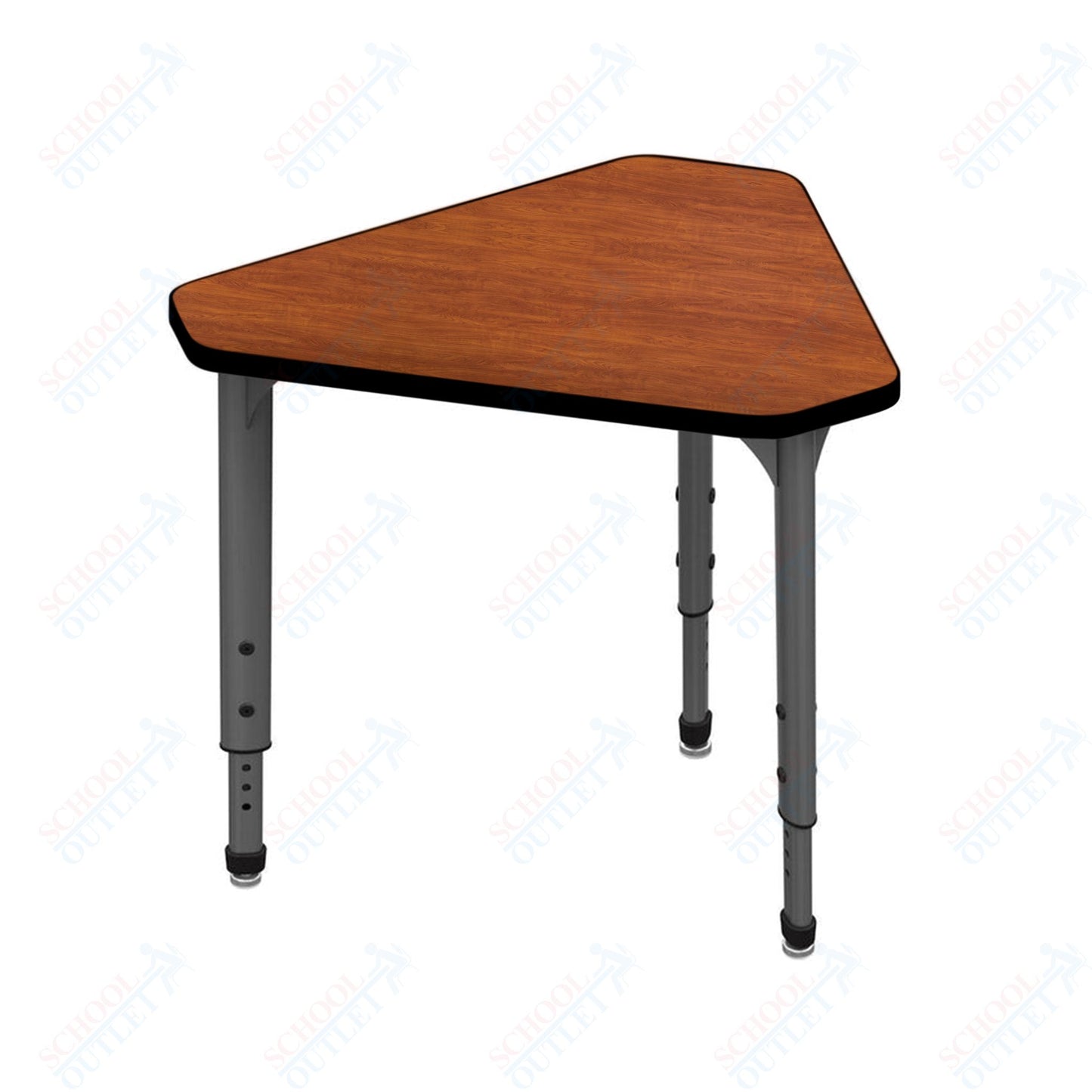 Marco Apex Series Gem Collaborative Student Desk 29.75" x 33.5" Adjustable Height 21"-30" (38-2271-MA)