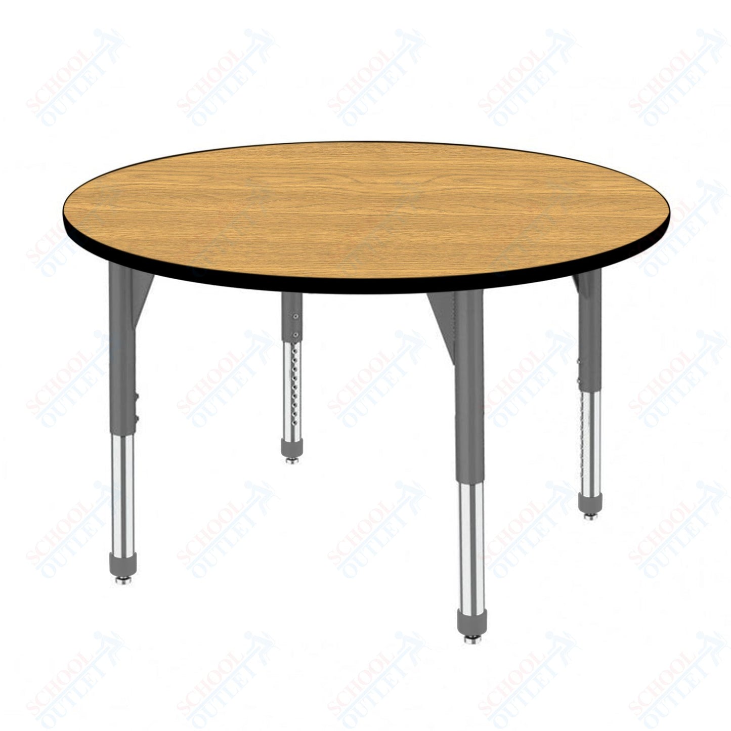 Marco Premier Series 60" Round Stand-Up Table Adjustable Height 32"-42" (43-2207-MA)