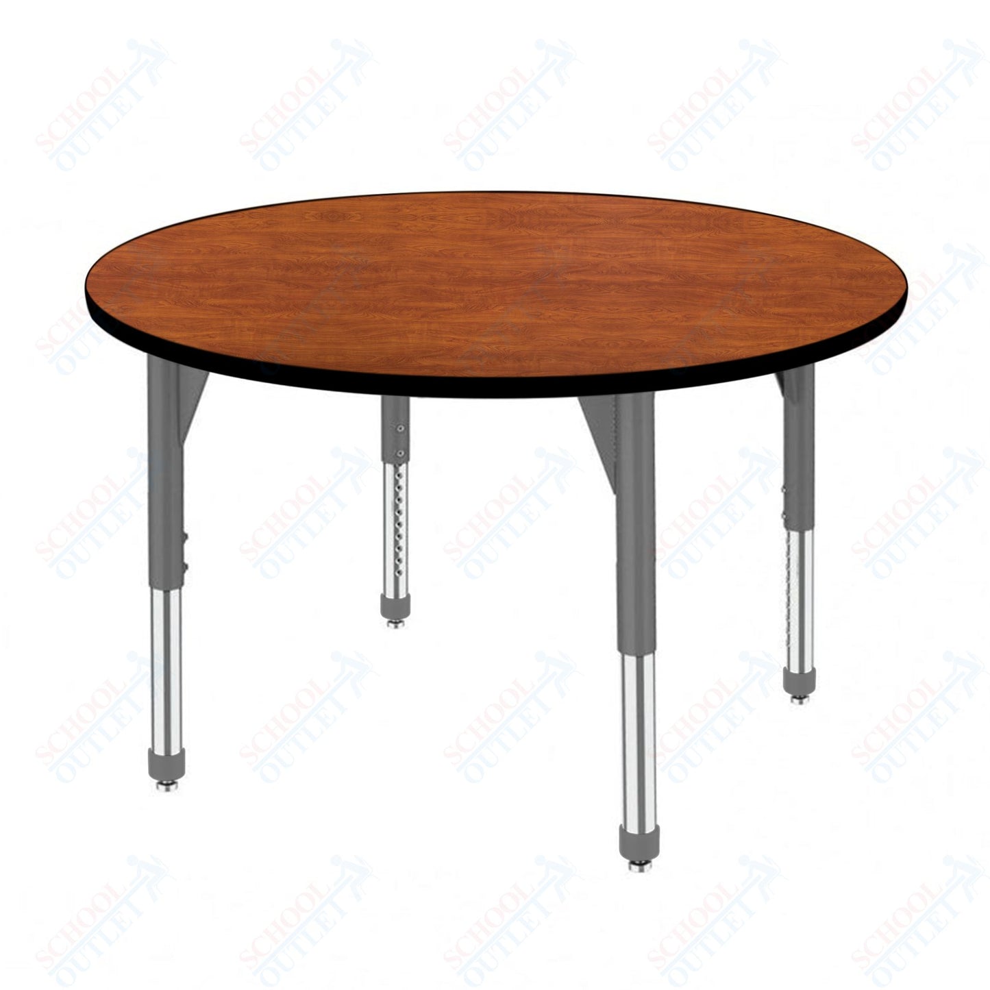 Marco Premier Series 60" Round Stand-Up Table Adjustable Height 32"-42" (43-2207-MA)