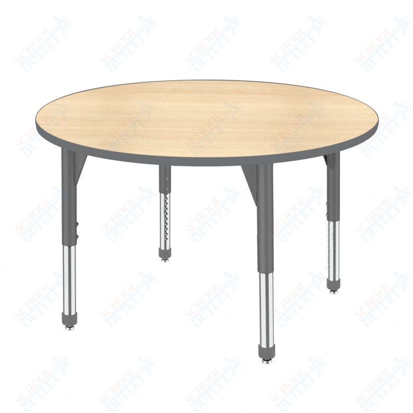 Marco Premier Series 60" Round Stand-Up Table Adjustable Height 32"-42" (43-2207-MA)