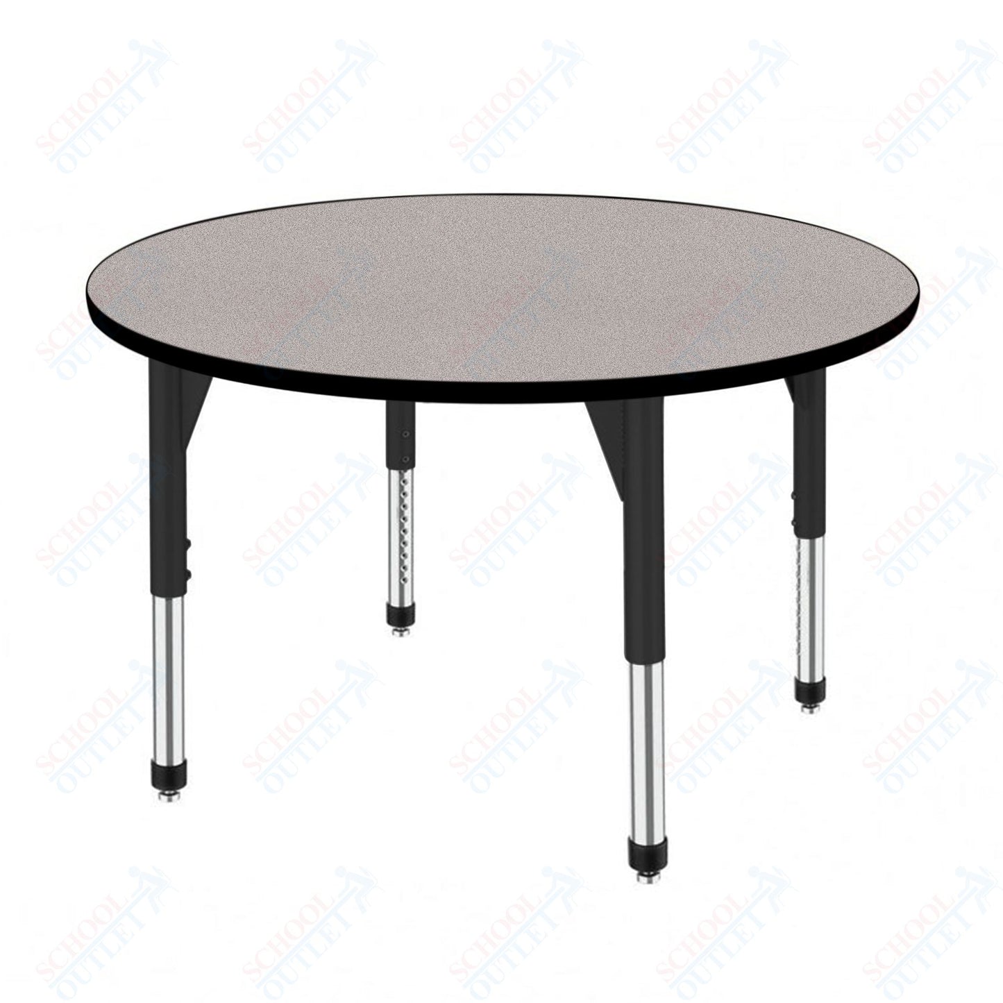 Marco Premier Series 60" Round Stand-Up Table Adjustable Height 32"-42" (43-2207-MA)