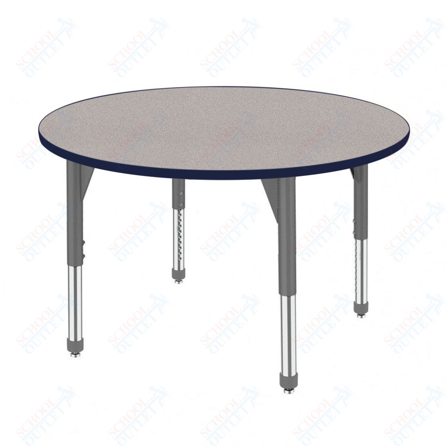 Marco Premier Series 60" Round Stand-Up Table Adjustable Height 32"-42" (43-2207-MA)