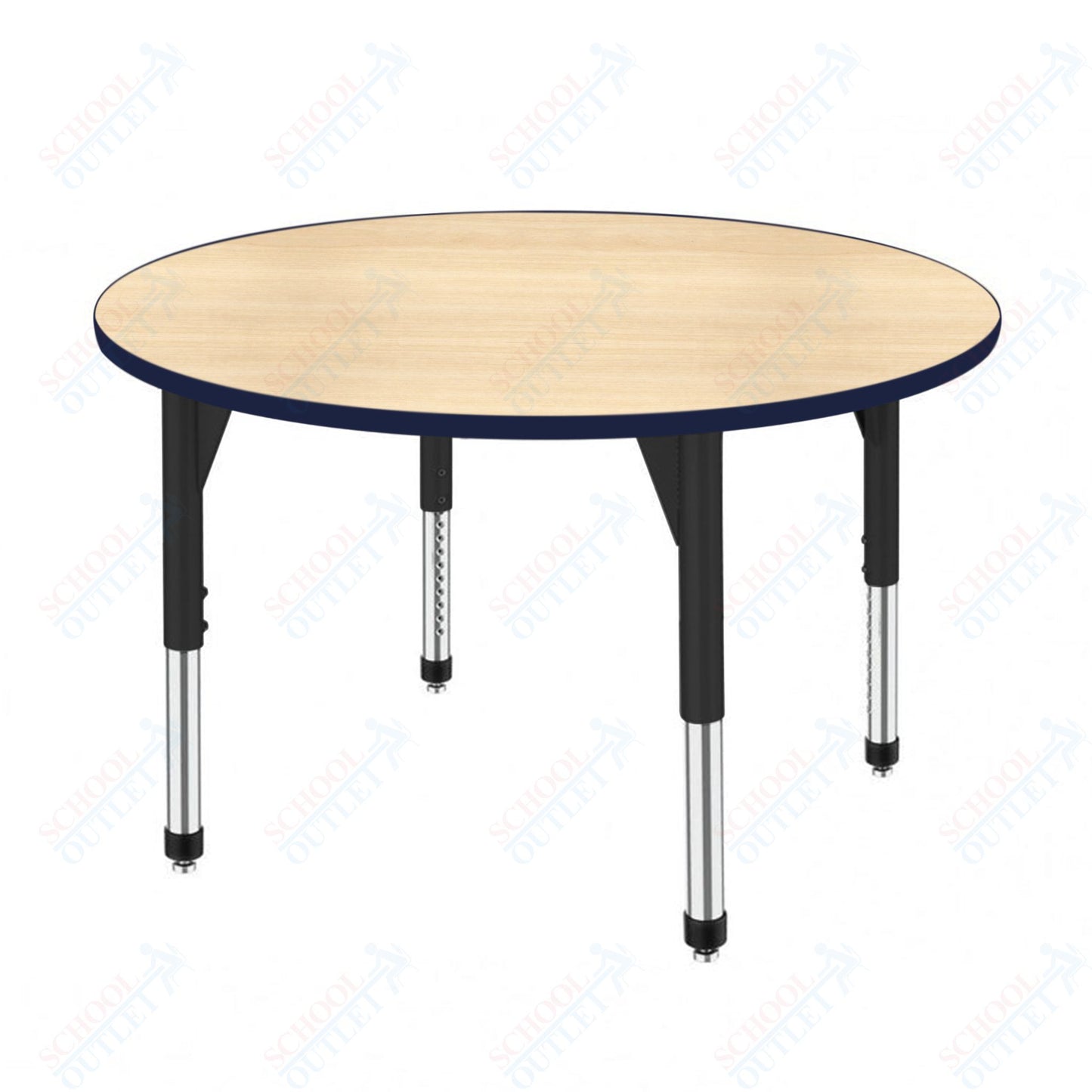 Marco Premier Series 60" Round Stand-Up Table Adjustable Height 32"-42" (43-2207-MA)