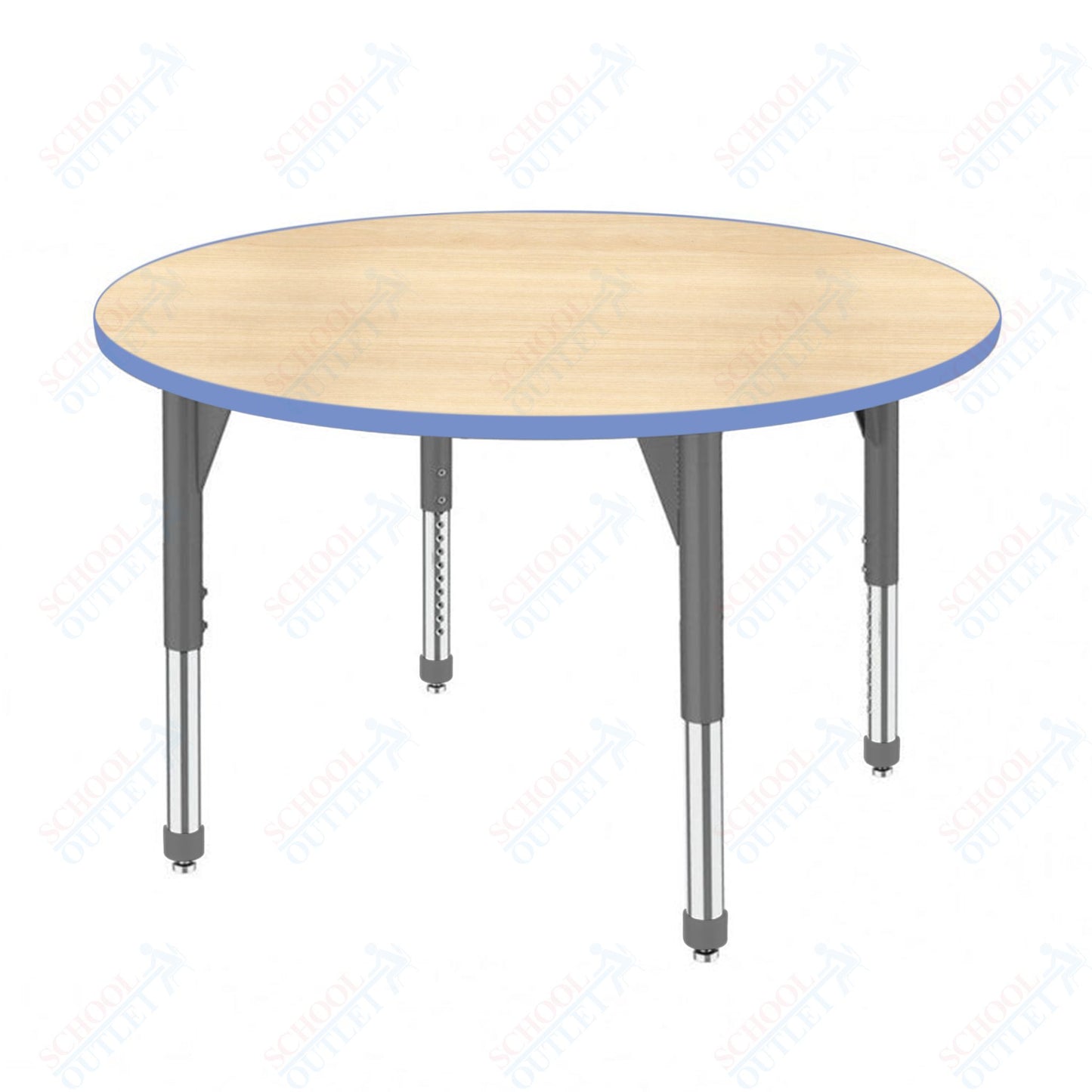 Marco Premier Series 60" Round Stand-Up Table Adjustable Height 32"-42" (43-2207-MA)