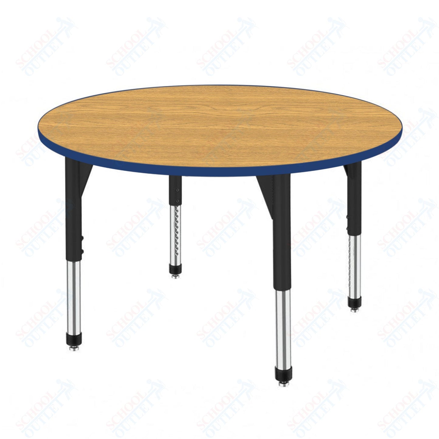 Marco Premier Series 60" Round Stand-Up Table Adjustable Height 32"-42" (43-2207-MA)