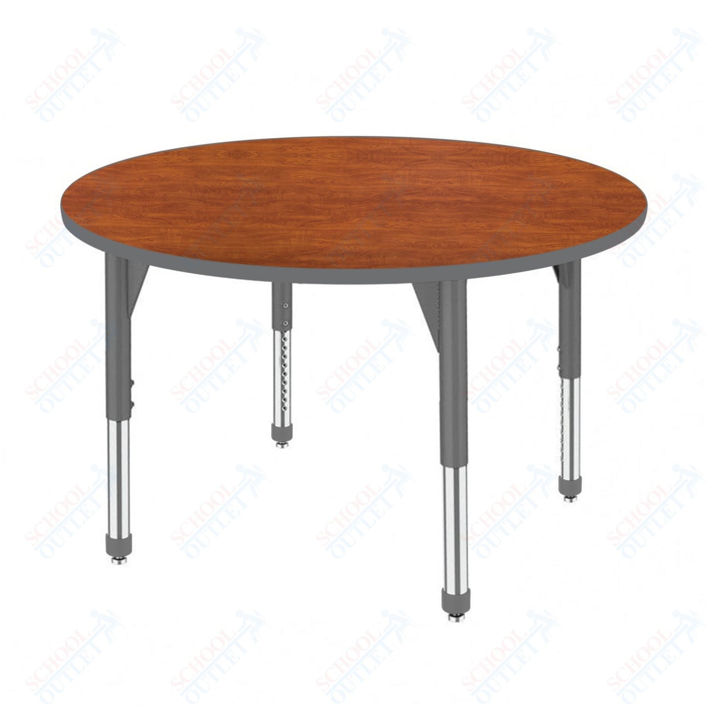 Marco Premier Series 60" Round Stand-Up Table Adjustable Height 32"-42" (43-2207-MA)