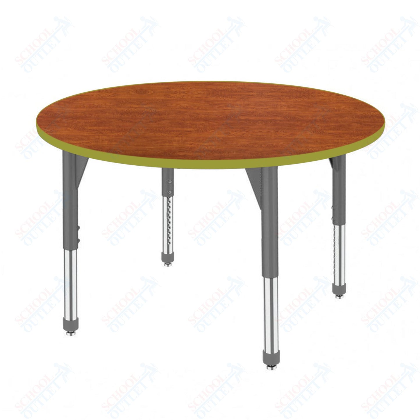 Marco Premier Series 60" Round Stand-Up Table Adjustable Height 32"-42" (43-2207-MA)