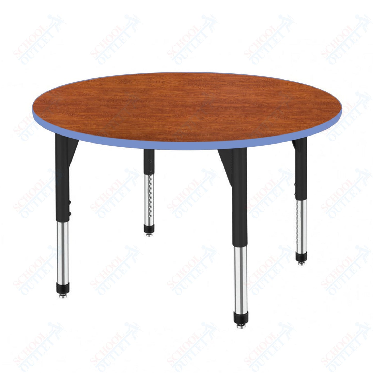 Marco Premier Series 60" Round Stand-Up Table Adjustable Height 32"-42" (43-2207-MA)