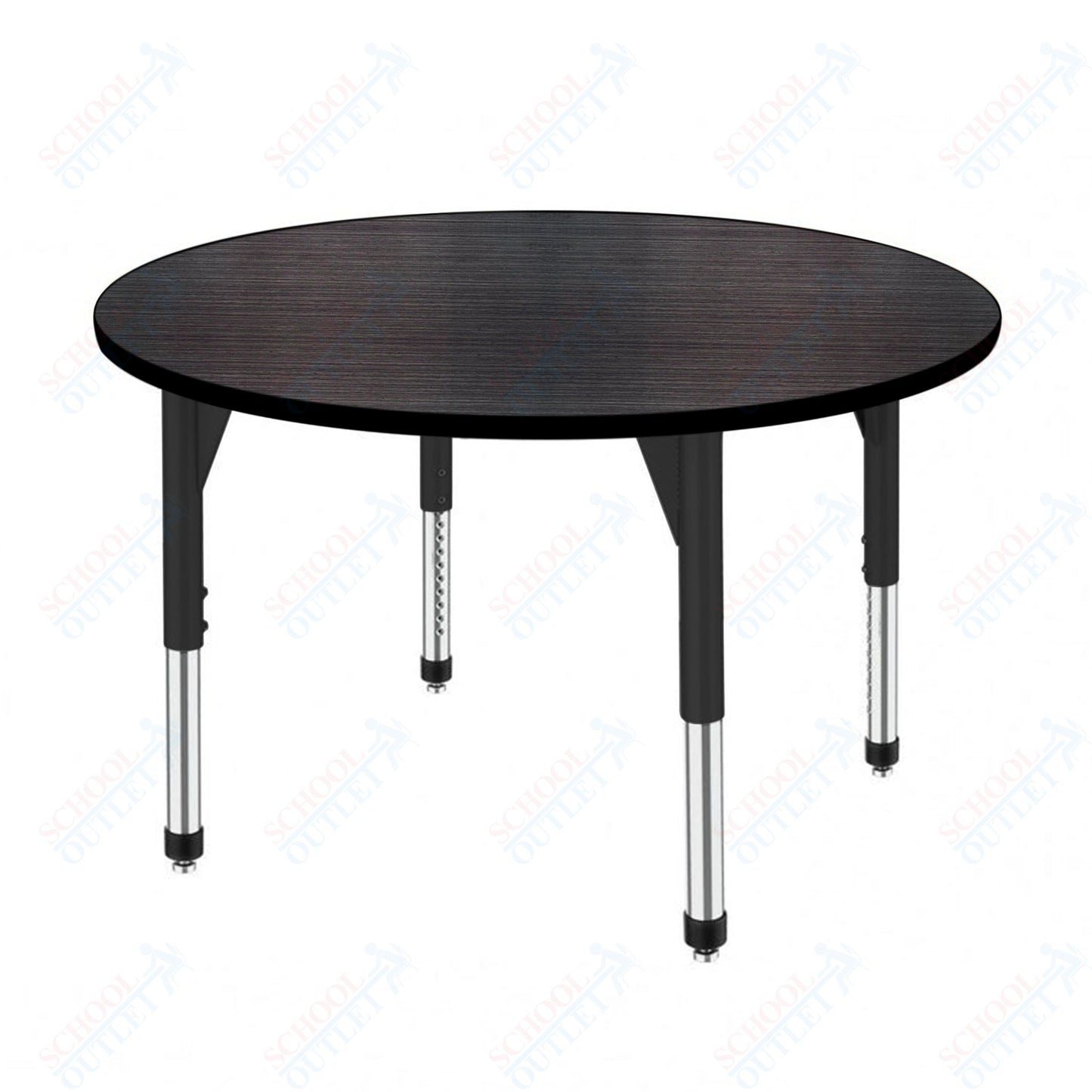 Marco Premier Series 60" Round Stand-Up Table Adjustable Height 32"-42" (43-2207-MA)