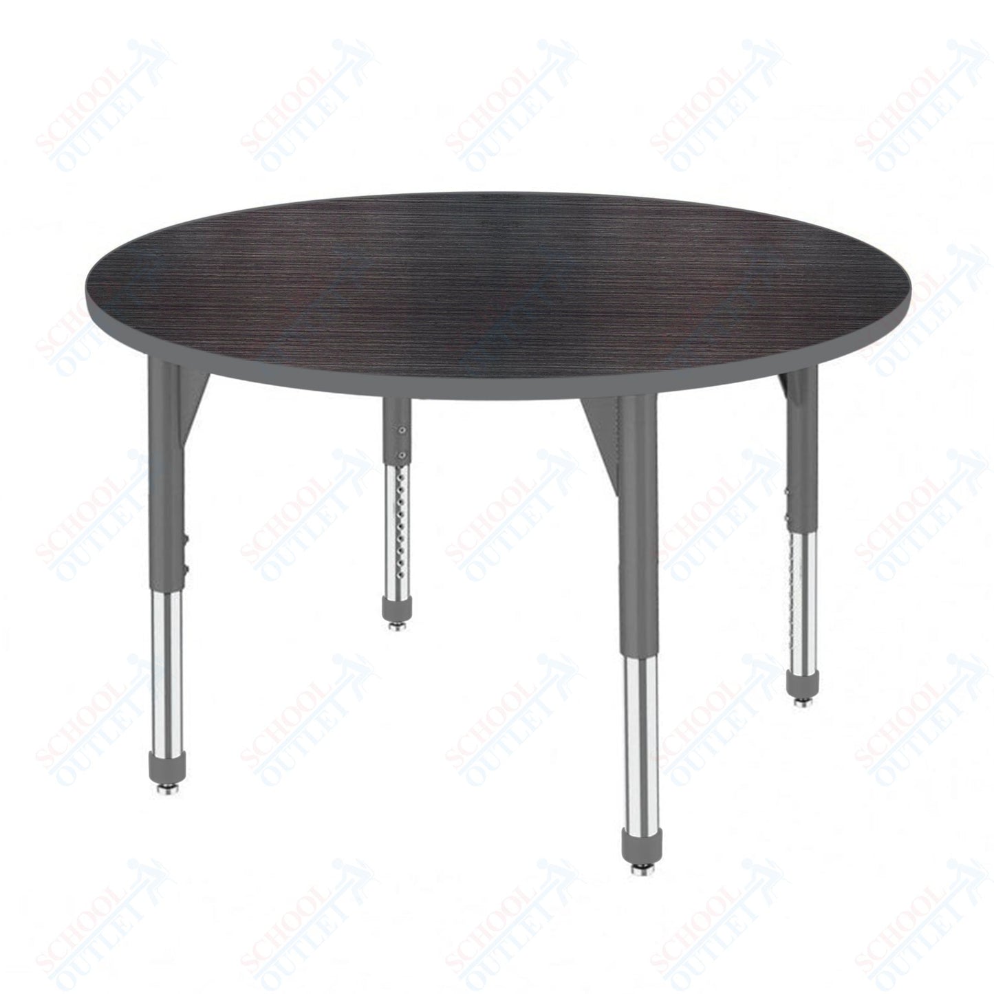 Marco Premier Series 60" Round Stand-Up Table Adjustable Height 32"-42" (43-2207-MA)