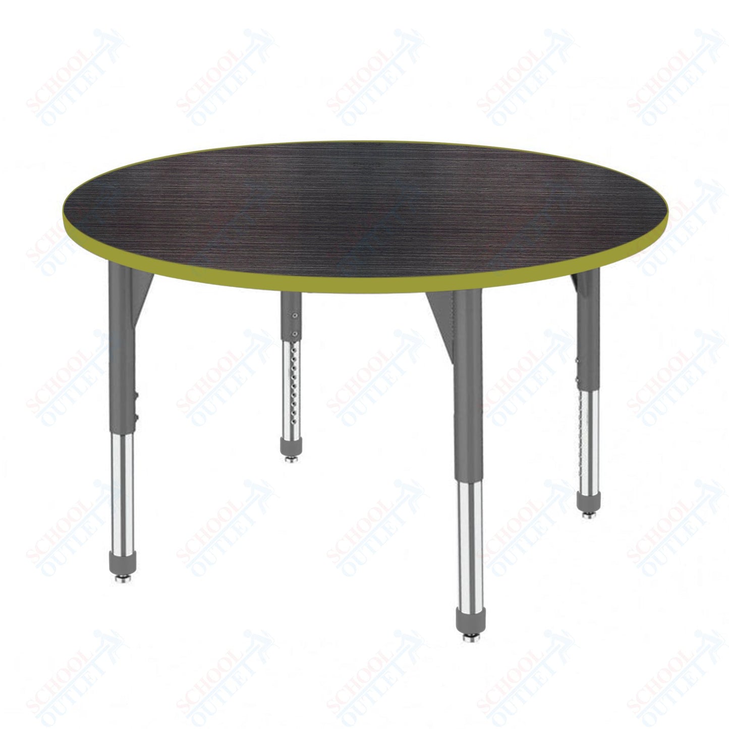 Marco Premier Series 60" Round Stand-Up Table Adjustable Height 32"-42" (43-2207-MA)