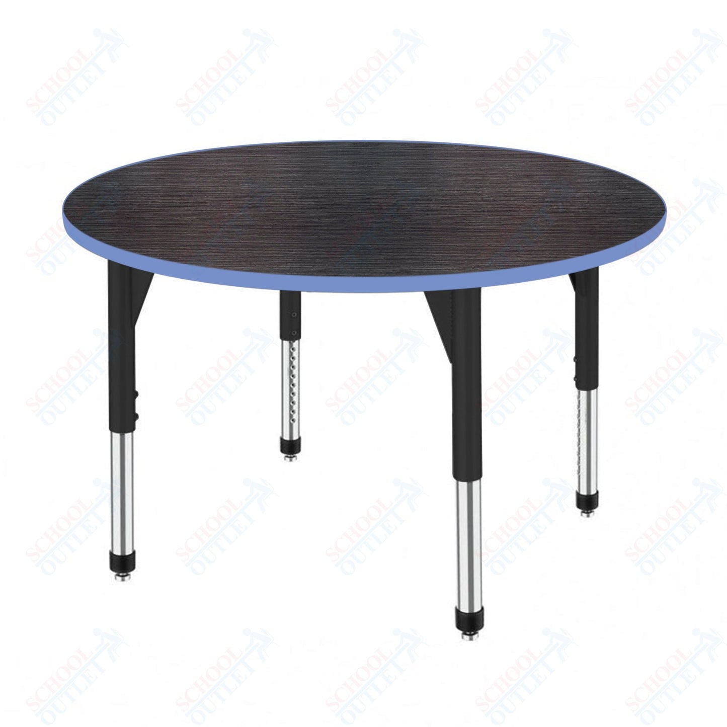 Marco Premier Series 60" Round Stand-Up Table Adjustable Height 32"-42" (43-2207-MA)