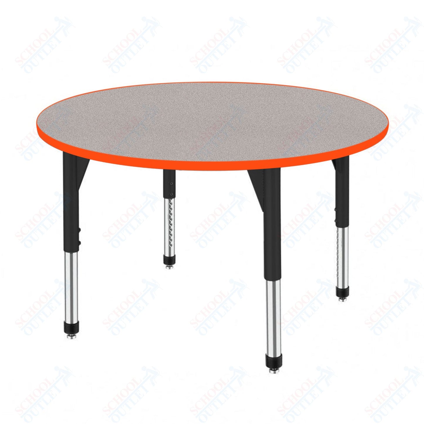 Marco Premier Series 60" Round Stand-Up Table Adjustable Height 32"-42" (43-2207-MA)