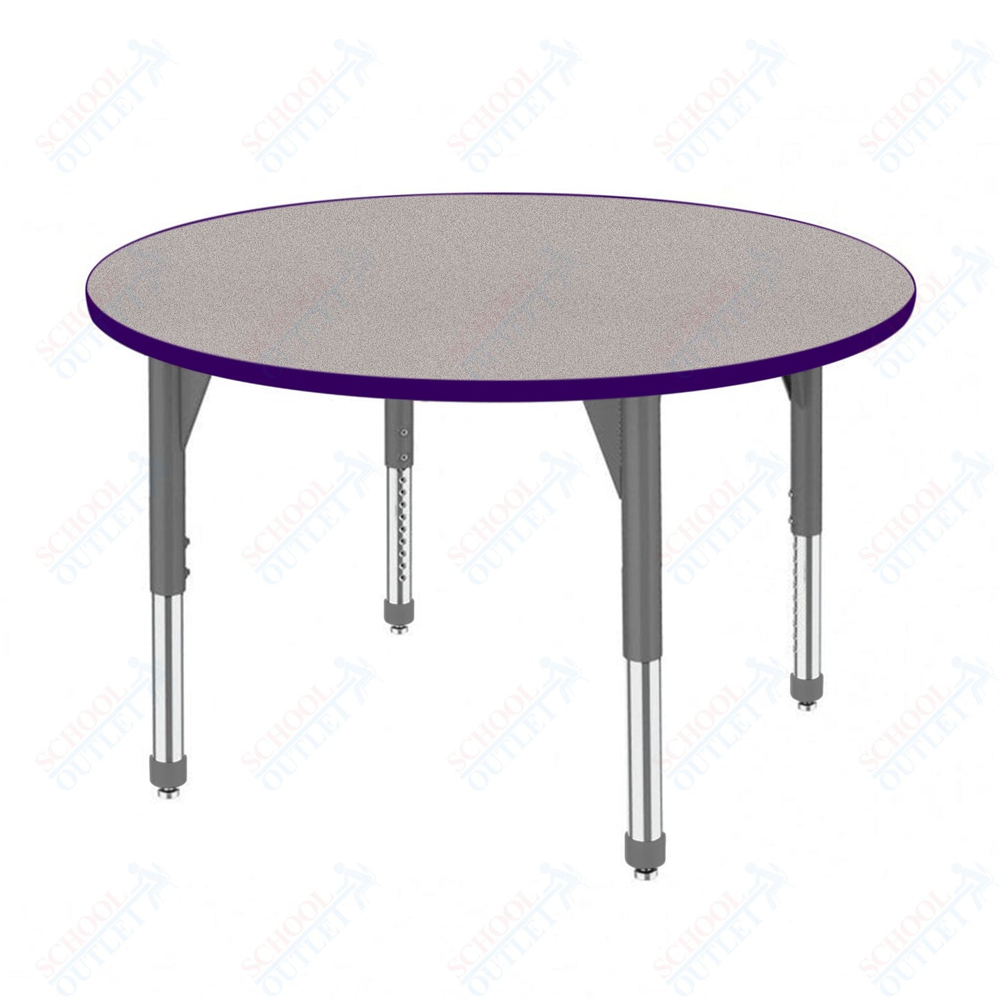 Marco Premier Series 60" Round Stand-Up Table Adjustable Height 32"-42" (43-2207-MA)