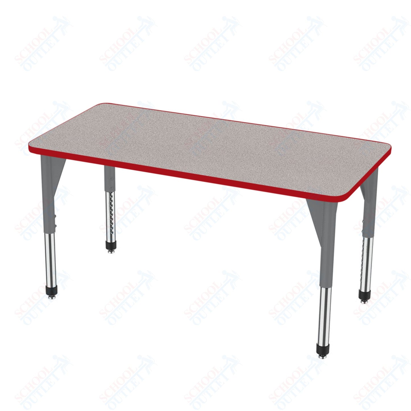 Marco Premier Series Rectangle Activity Table 24" x 60" Adjustable Height 21"-31" (43-2228-MB)