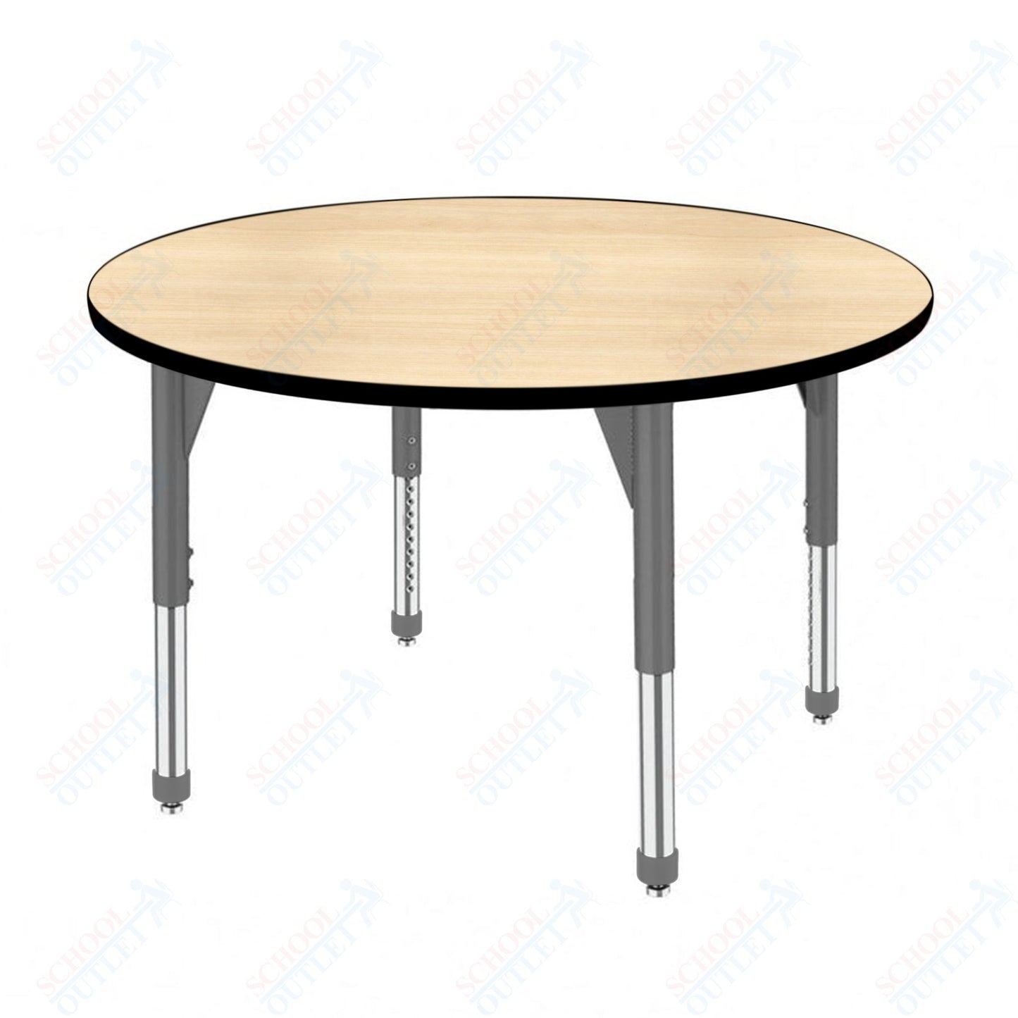 Marco Premier Series 48" Round Stand-Up Table Adjustable Height 32"-42" (43-2266-MA)