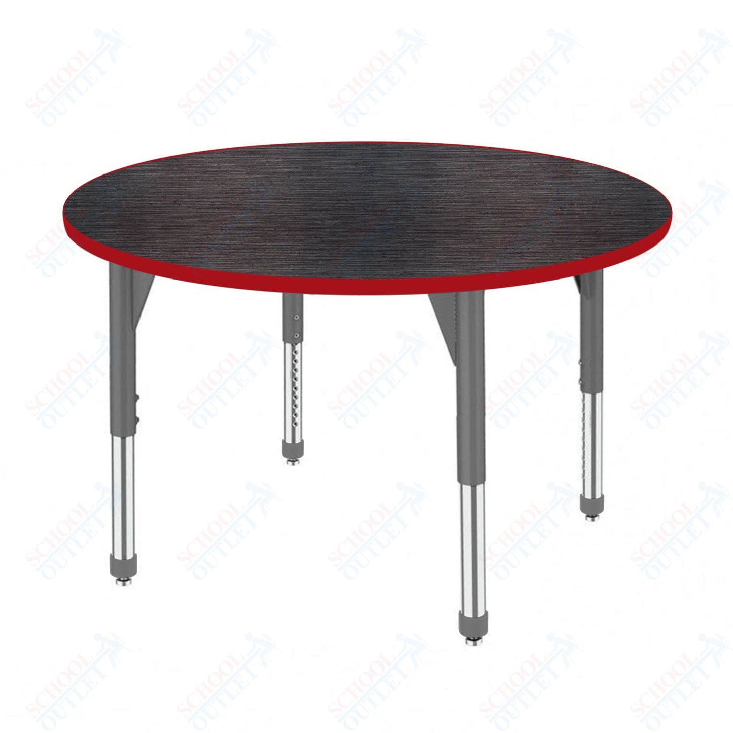 Marco Premier Series 48" Round Stand-Up Table Adjustable Height 32"-42" (43-2266-MA)