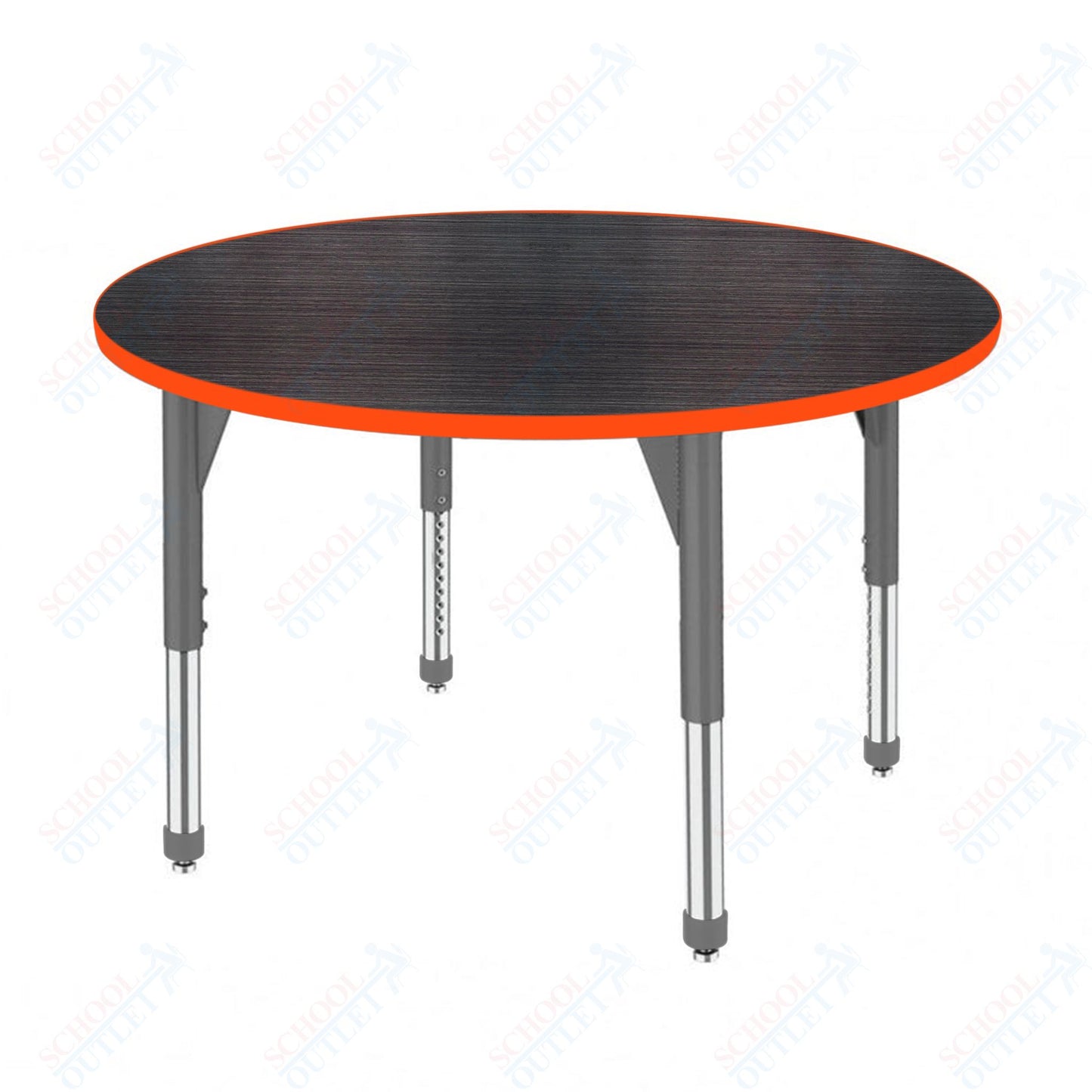 Marco Premier Series 48" Round Stand-Up Table Adjustable Height 32"-42" (43-2266-MA)