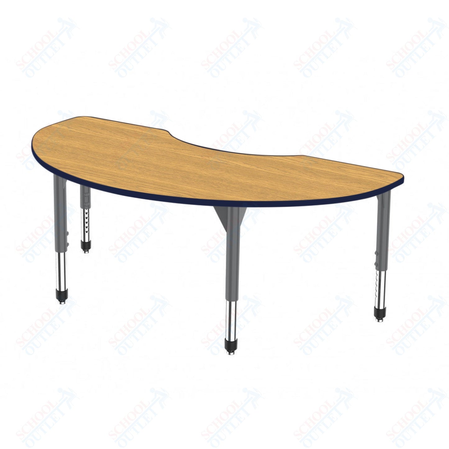 Marco Premier Series Kidney Activity Table 36" x 72" Adjustable Height 21"-31" (43-2267-MB)