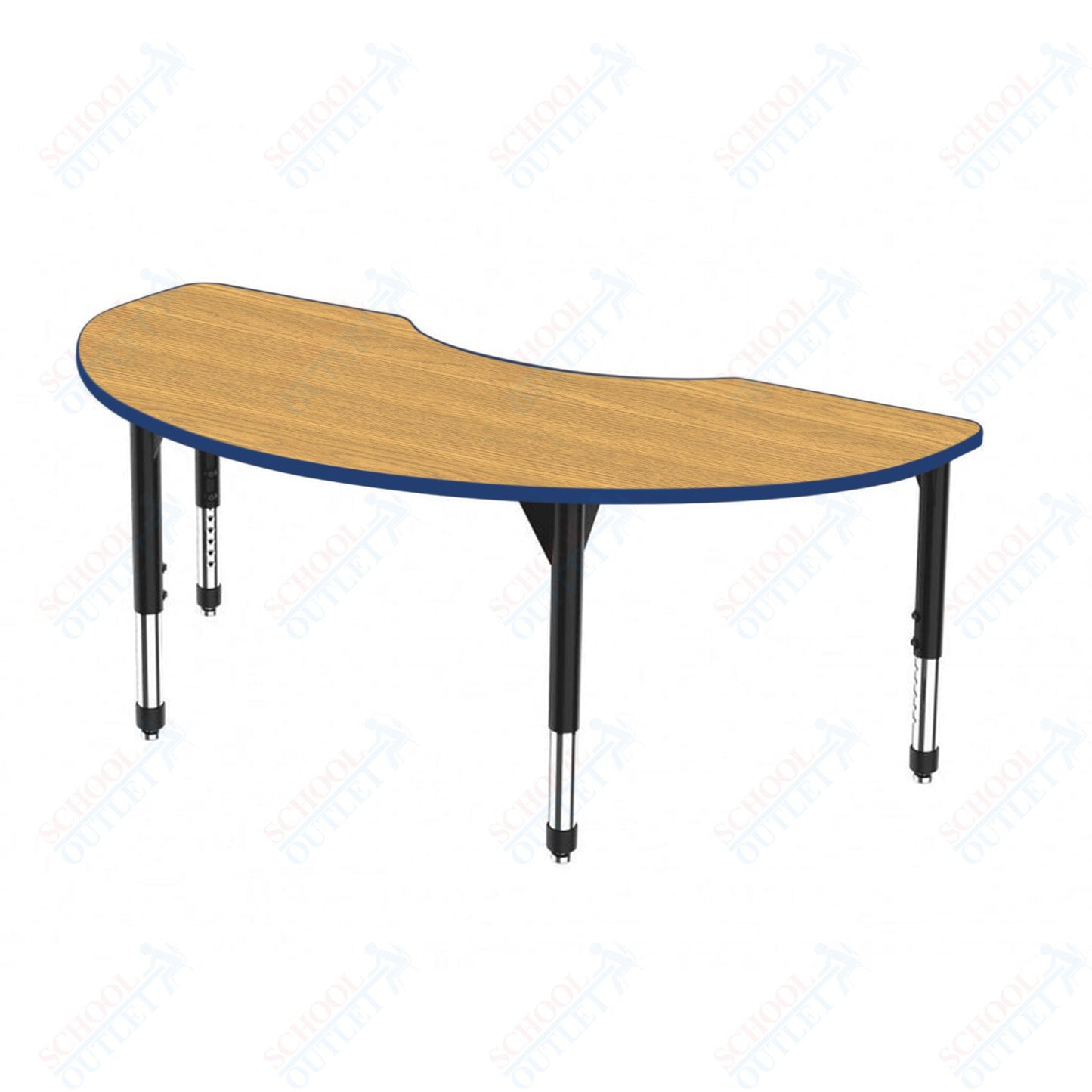 Marco Premier Series Kidney Activity Table 36" x 72" Adjustable Height 21"-31" (43-2267-MB)