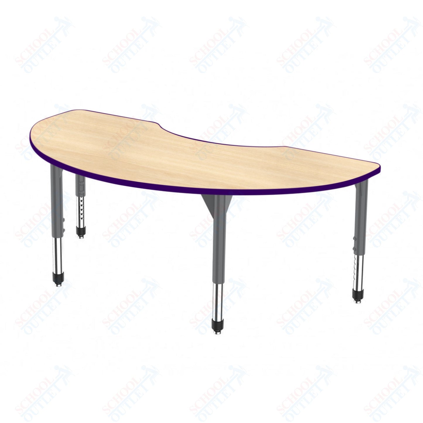 Marco Premier Series Kidney Activity Table 36" x 72" Adjustable Height 21"-31" (43-2267-MB)