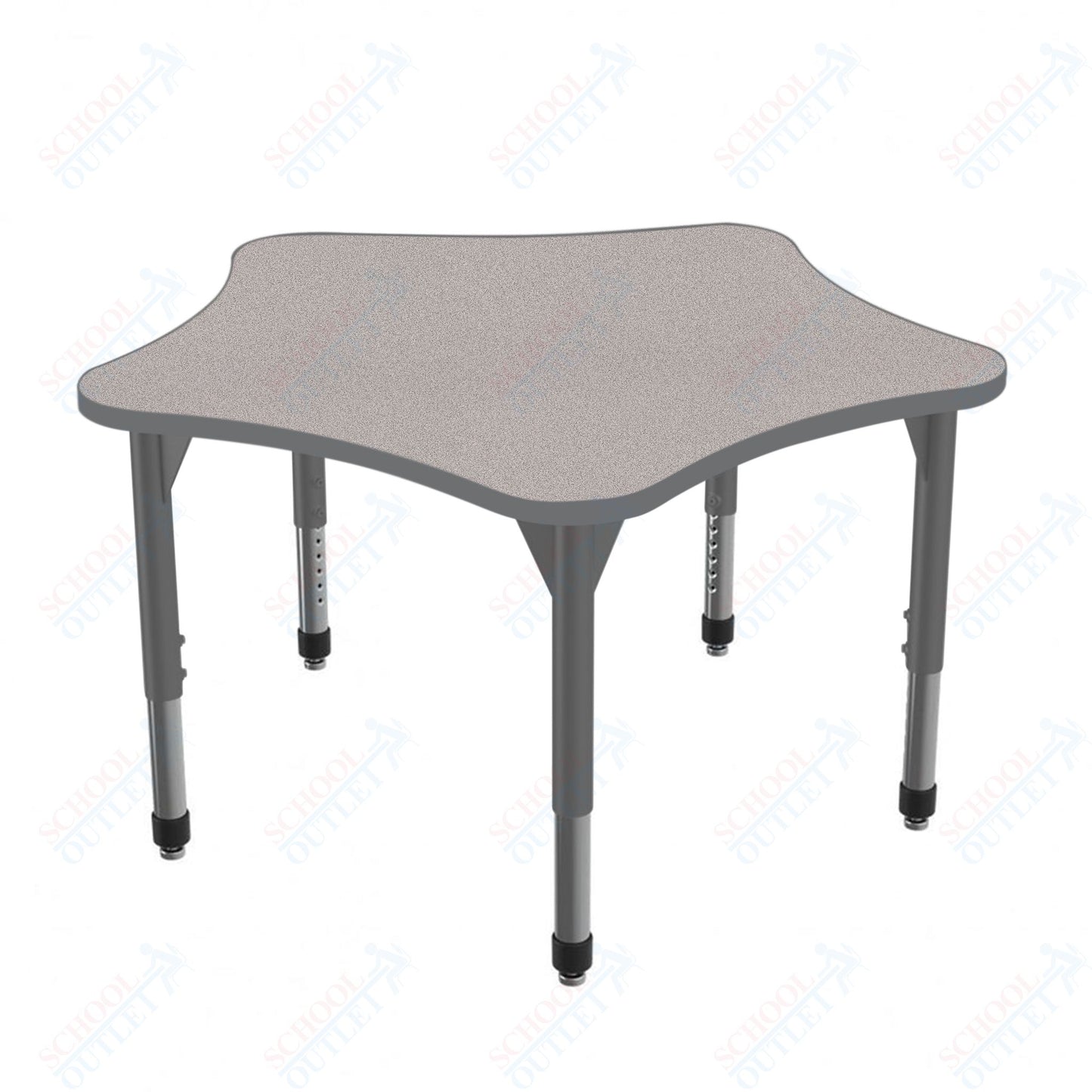 Marco Premier Series 48" 5-Star Activity Table Adjustable Height 21"-31" (43-2280-MB)