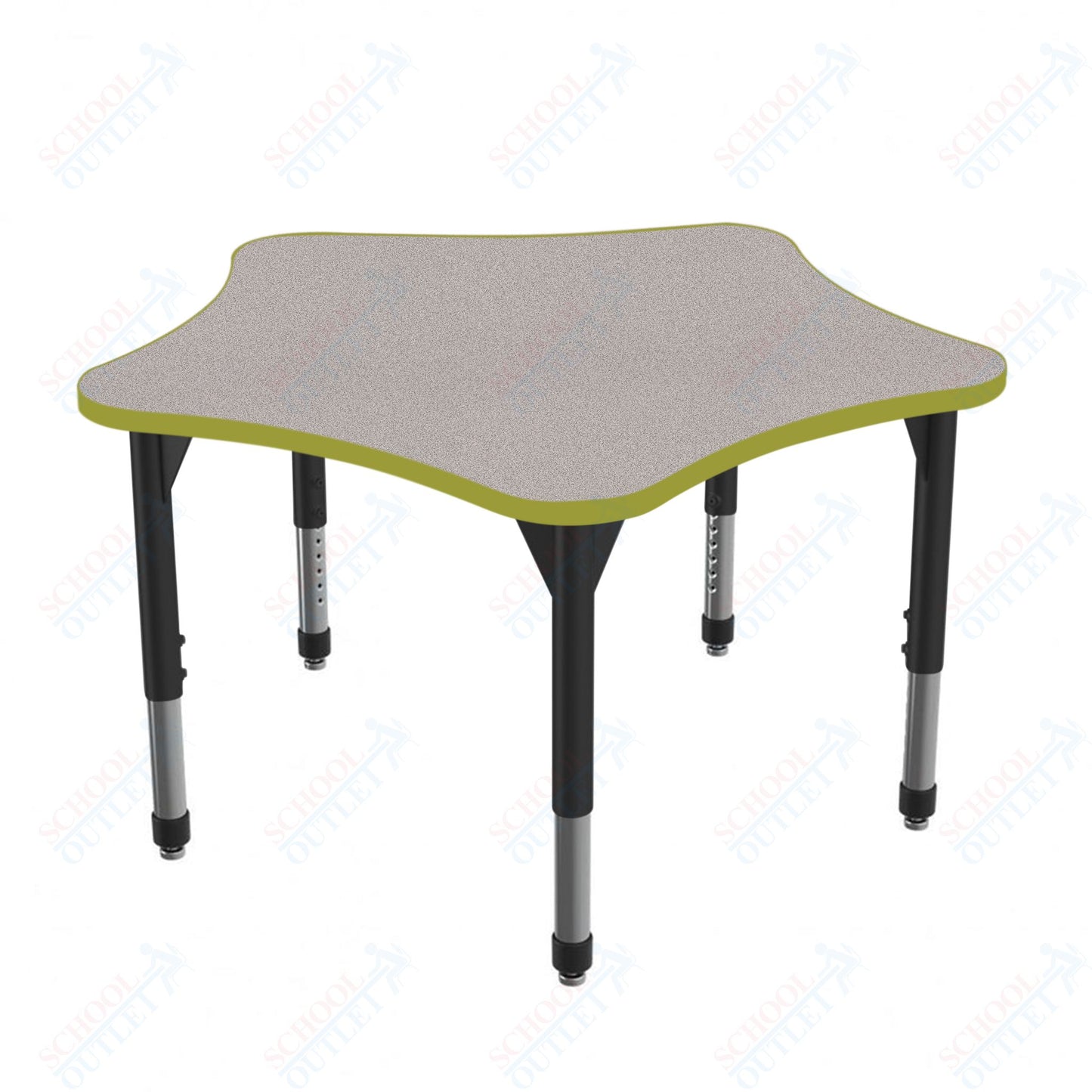 Marco Premier Series 60" 5-Star Activity Table Adjustable Height 21"-31" (43-2281-MB)