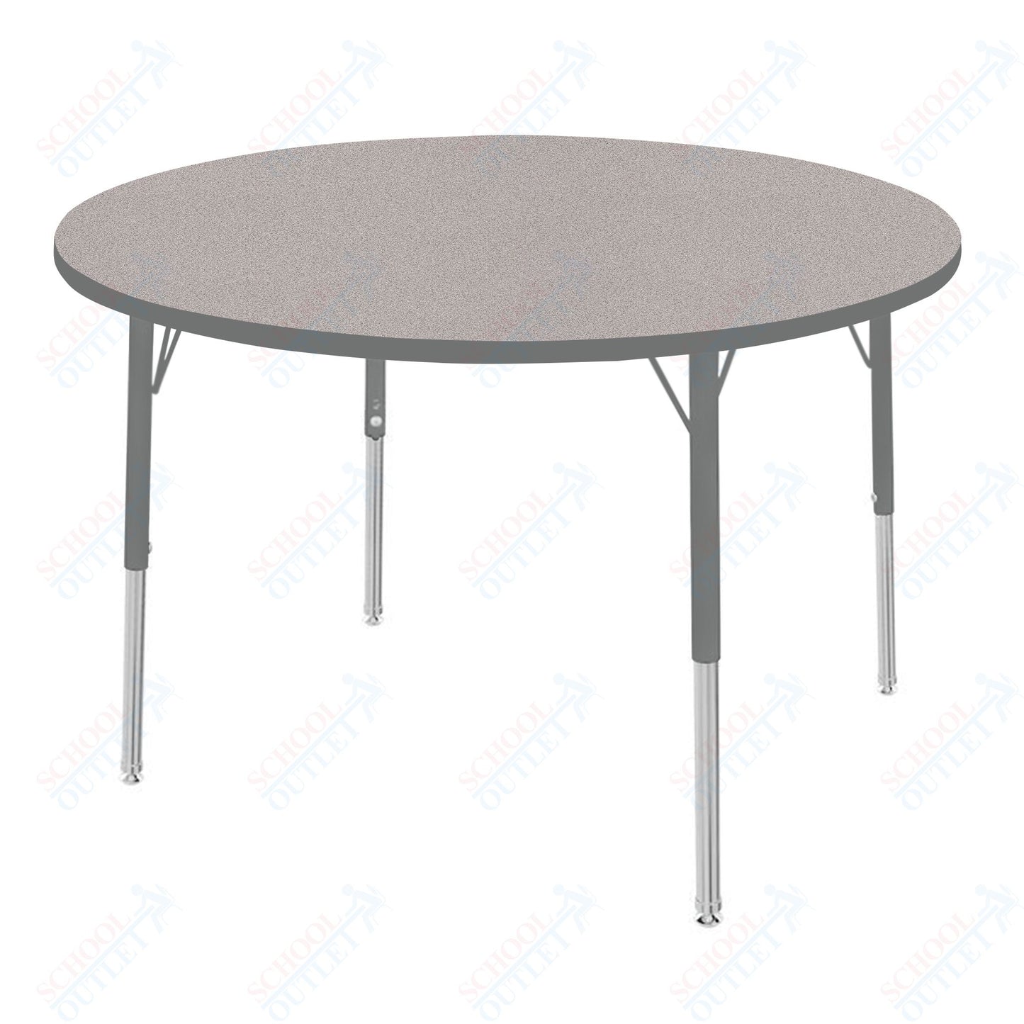 Marco MG2200 Series 48" Round Preschool Table Adjustable Height 16"-24" (MG2266-MA)