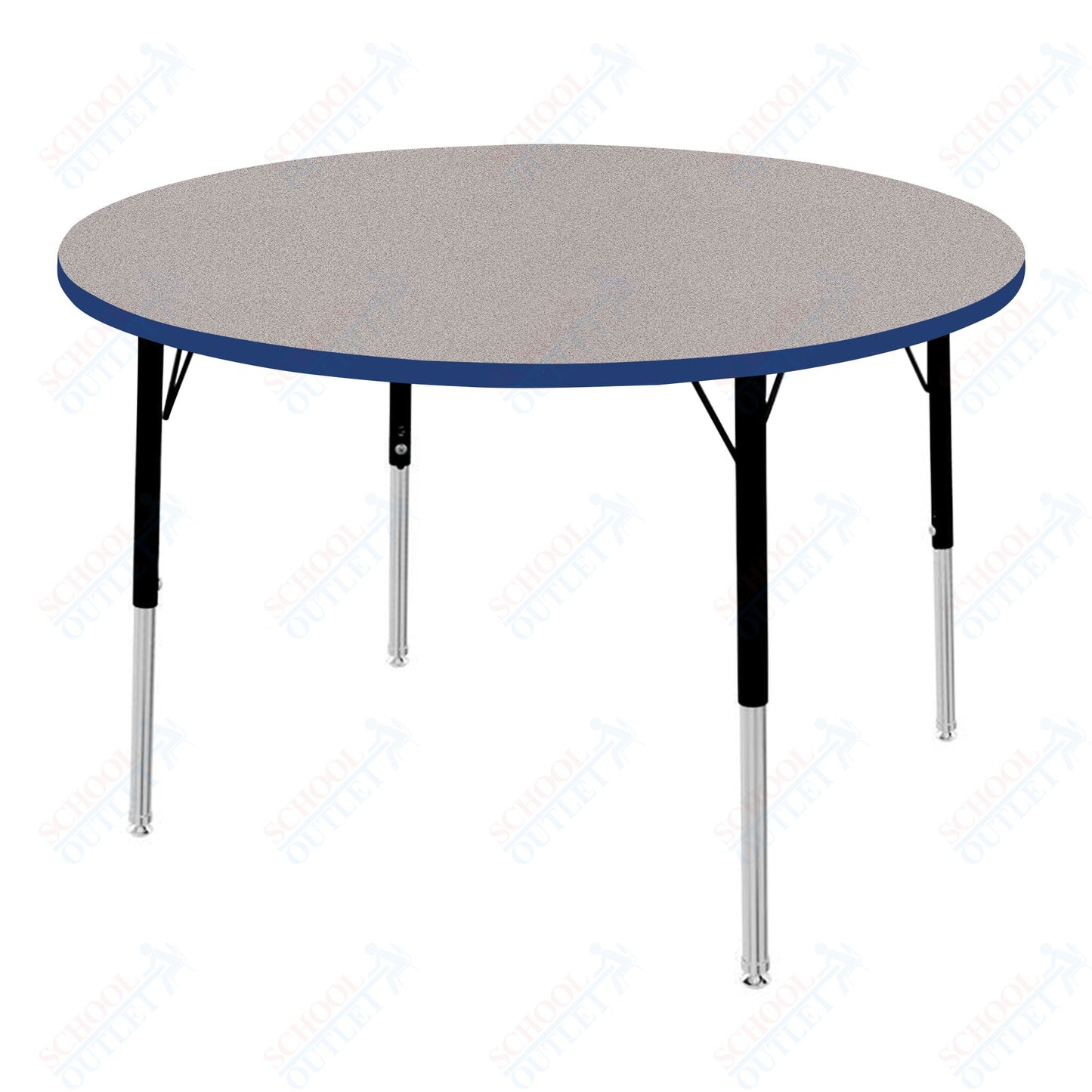 Marco MG2200 Series 48" Round Preschool Table Adjustable Height 16"-24" (MG2266-MA)