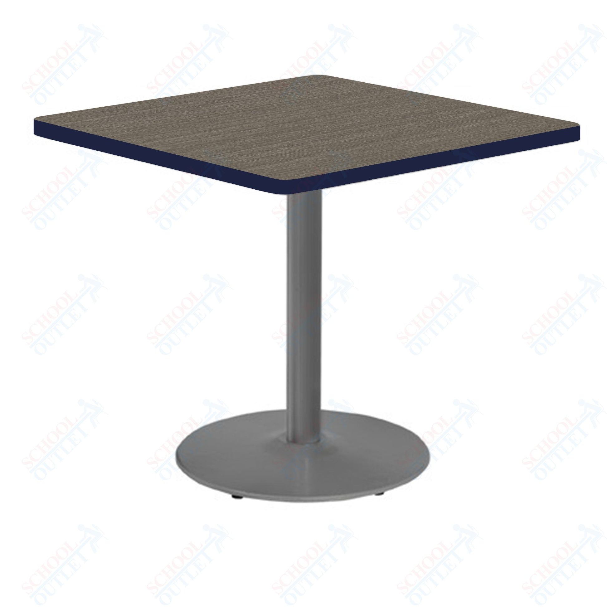 Marco 30" Square Cafe Table 29" Height Gray Base (MG2511 - M229) - SchoolOutlet