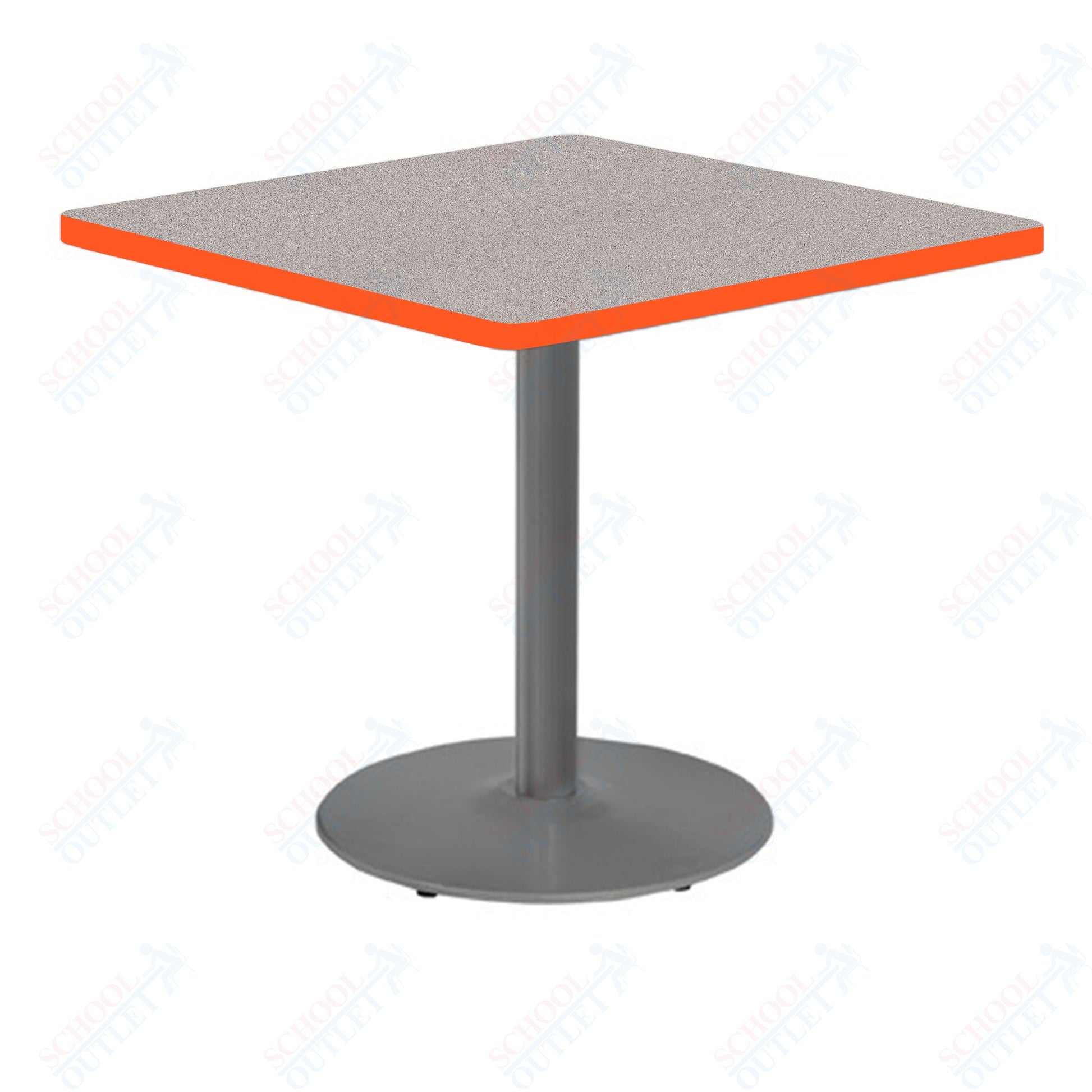 Marco 30" Square Cafe Table 29" Height Gray Base (MG2511 - M229) - SchoolOutlet