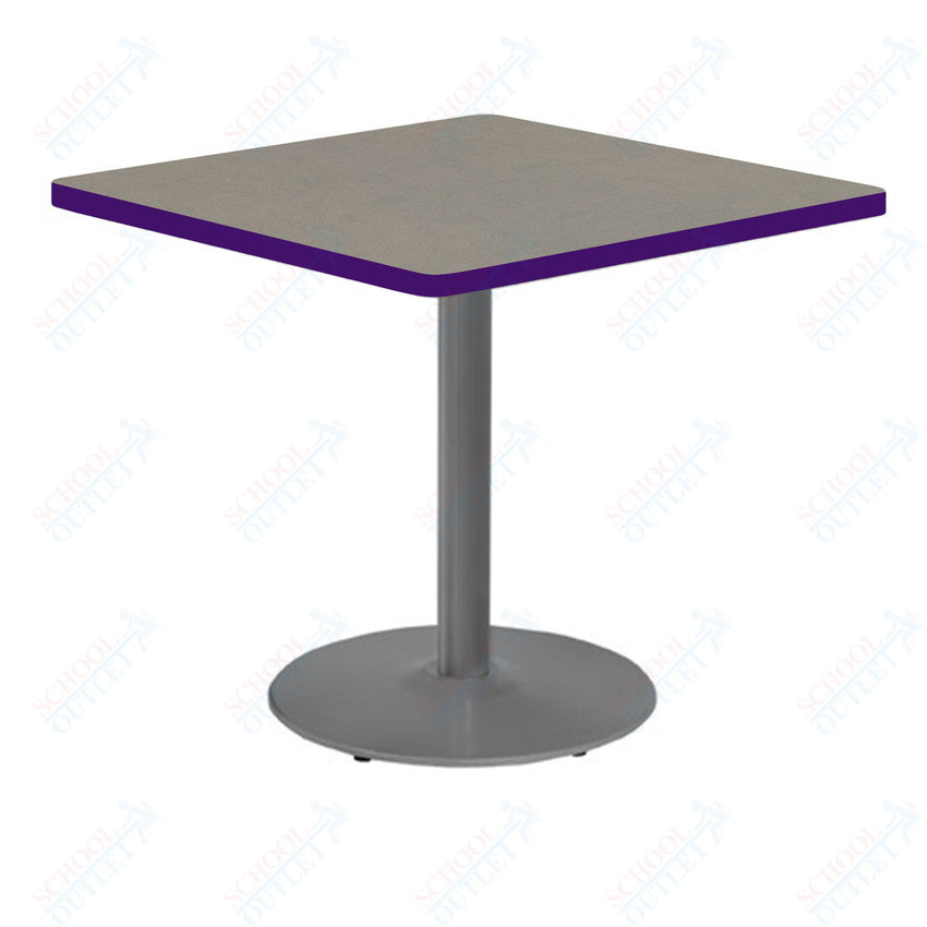 Marco 30" Square Cafe Table 29" Height Gray Base (MG2511 - M229) - SchoolOutlet